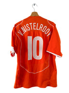 2004 - Camiseta local de Países Bajos [#10 Van Nistelrooy] *Edición especial* - L