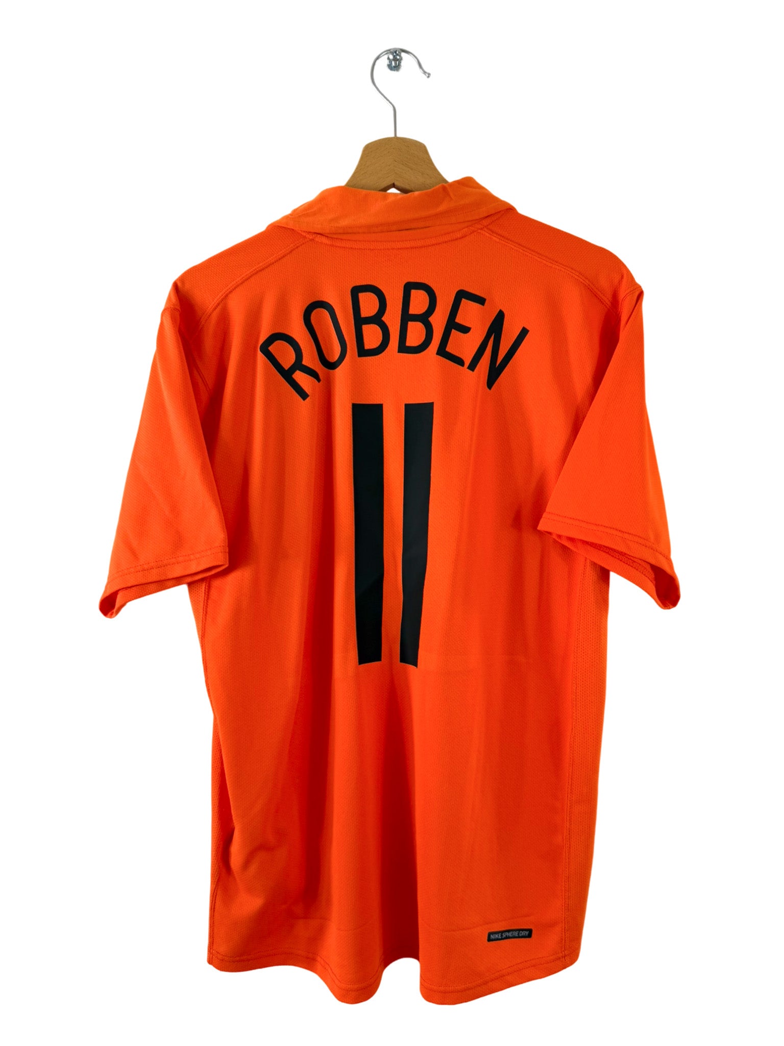 2006 - Netherlands home shirt [#11 Robben] - S