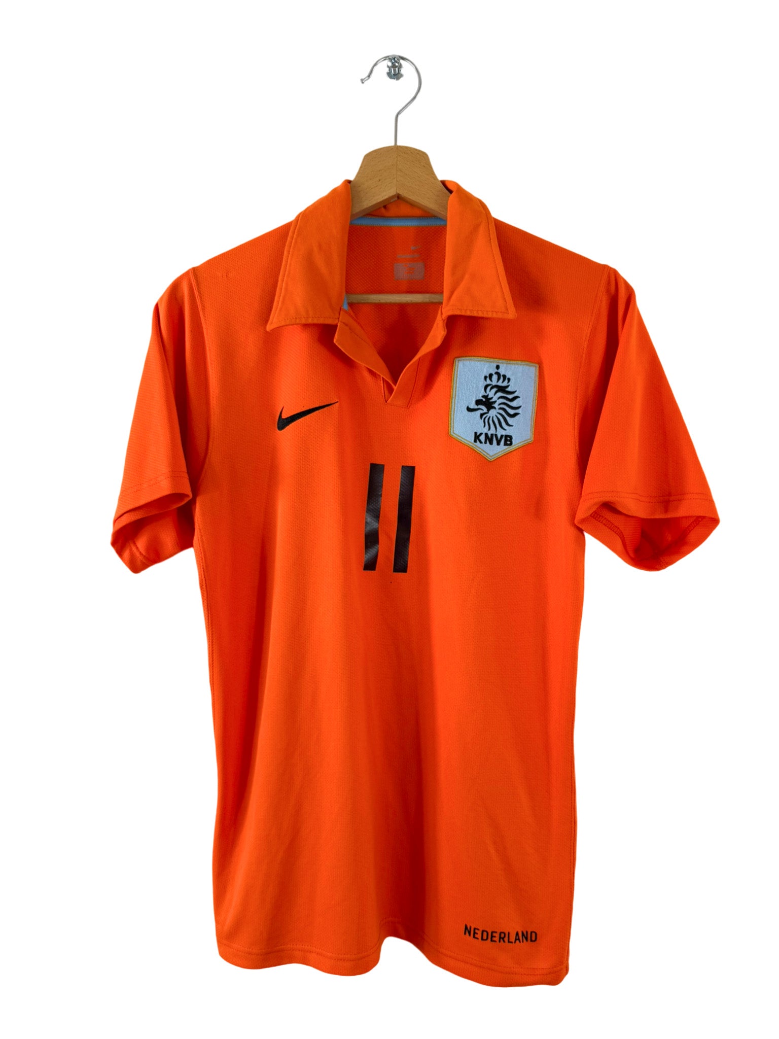 2006 - Netherlands home shirt [#11 Robben] - S