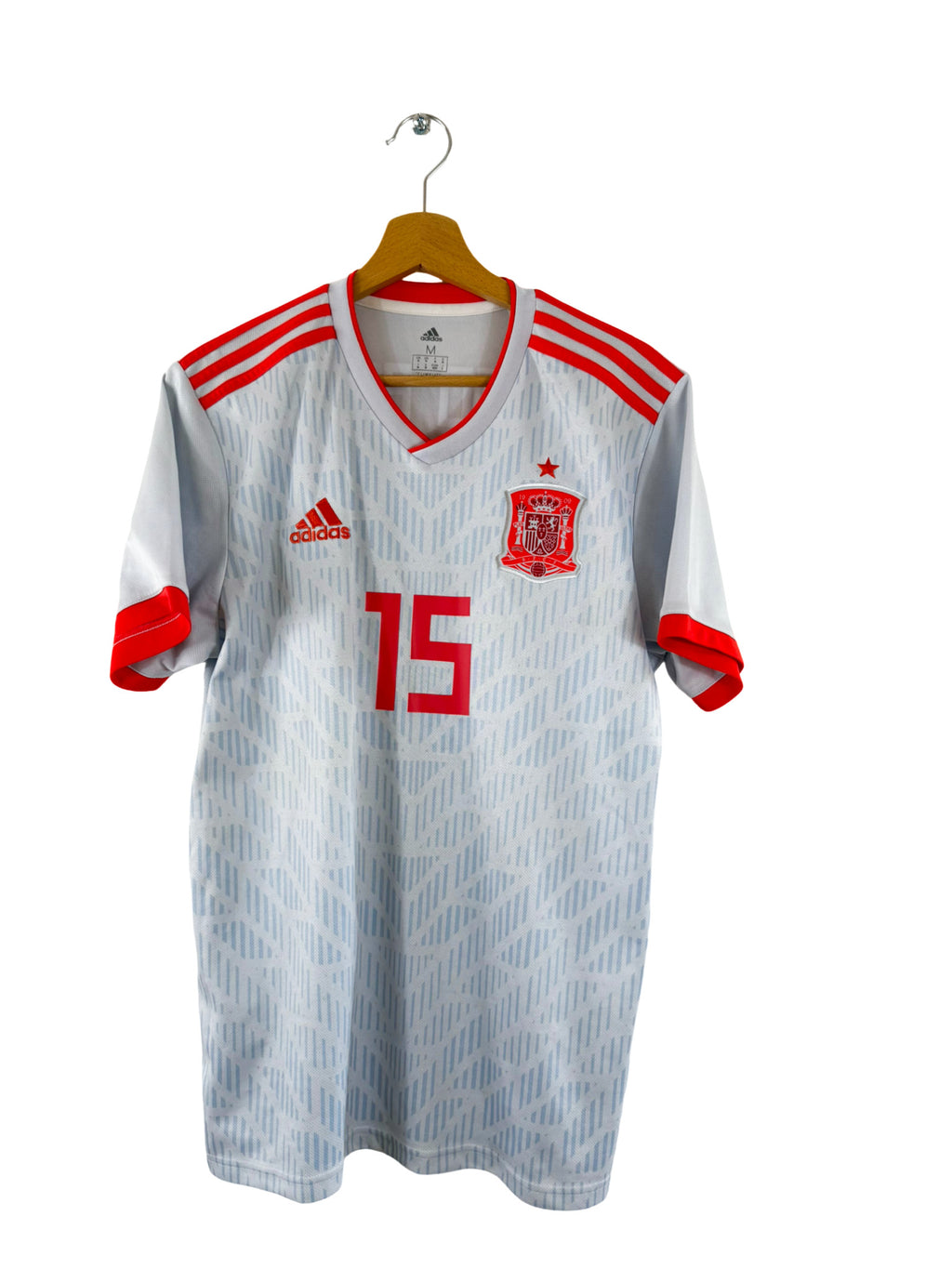 2018 - Maillot Espagne extérieur [#15 Sergio Ramos] - M