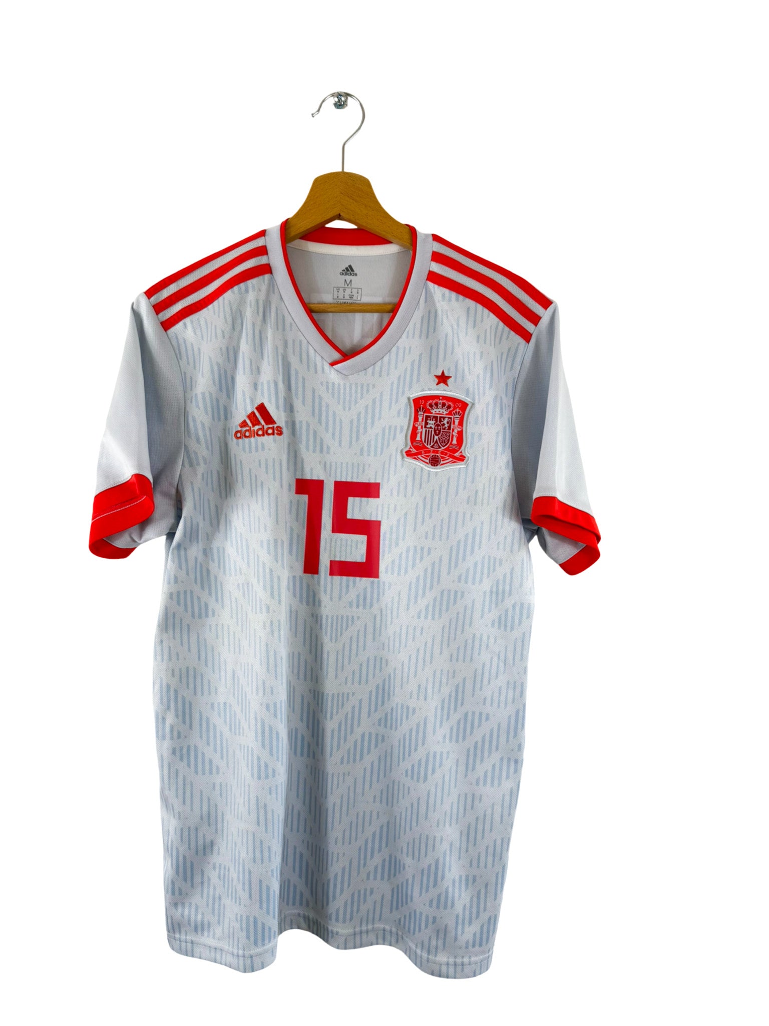 2018 - Maillot Espagne extérieur [#15 Sergio Ramos] - M