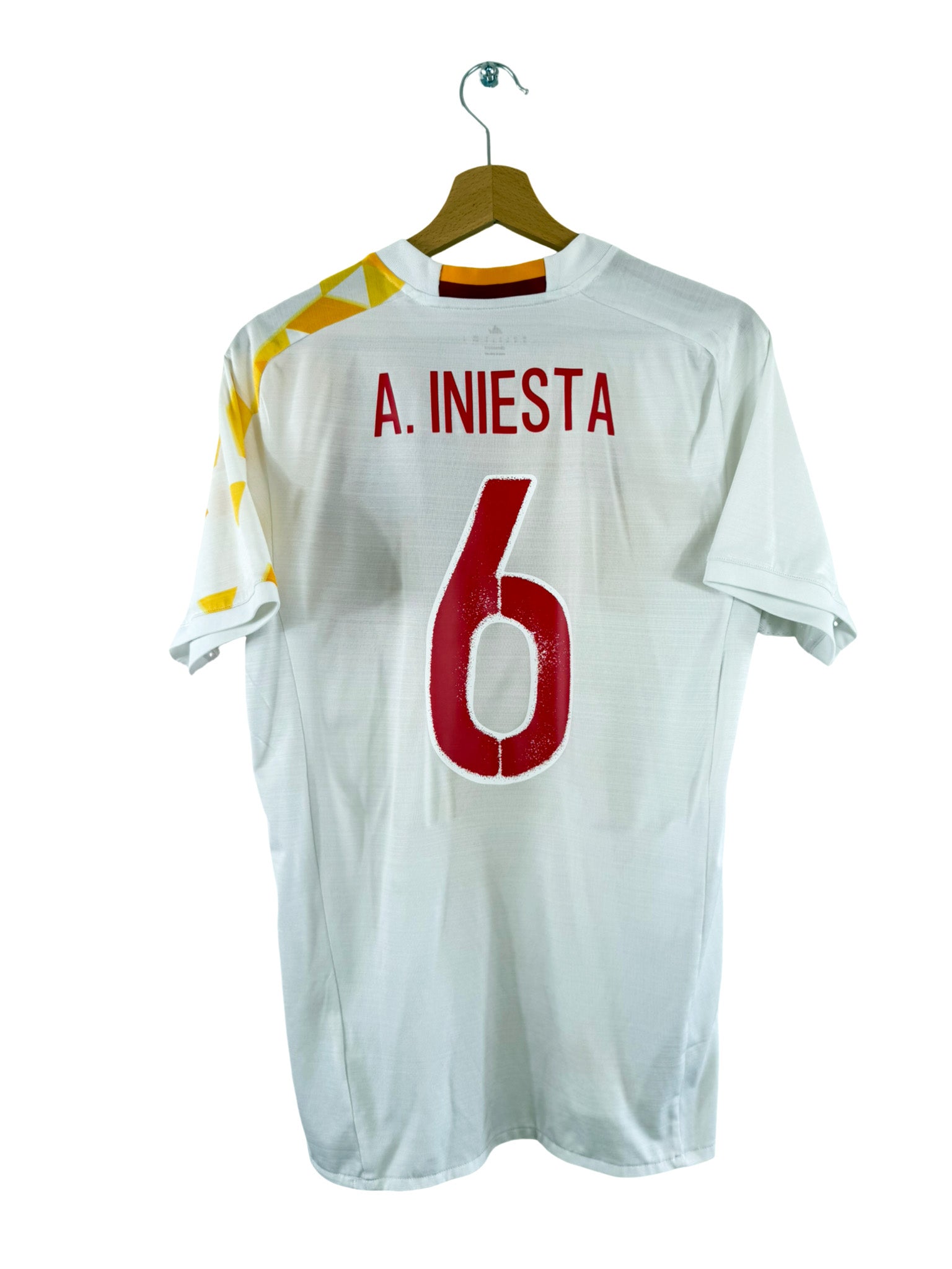 2015 - Maillot Espagne extérieur [#6 A. Iniesta] - M