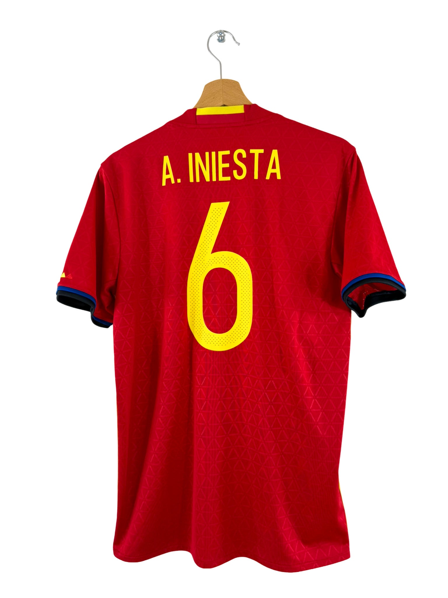2015 - Maillot Espagne domicile [#6 A. Iniesta] - M