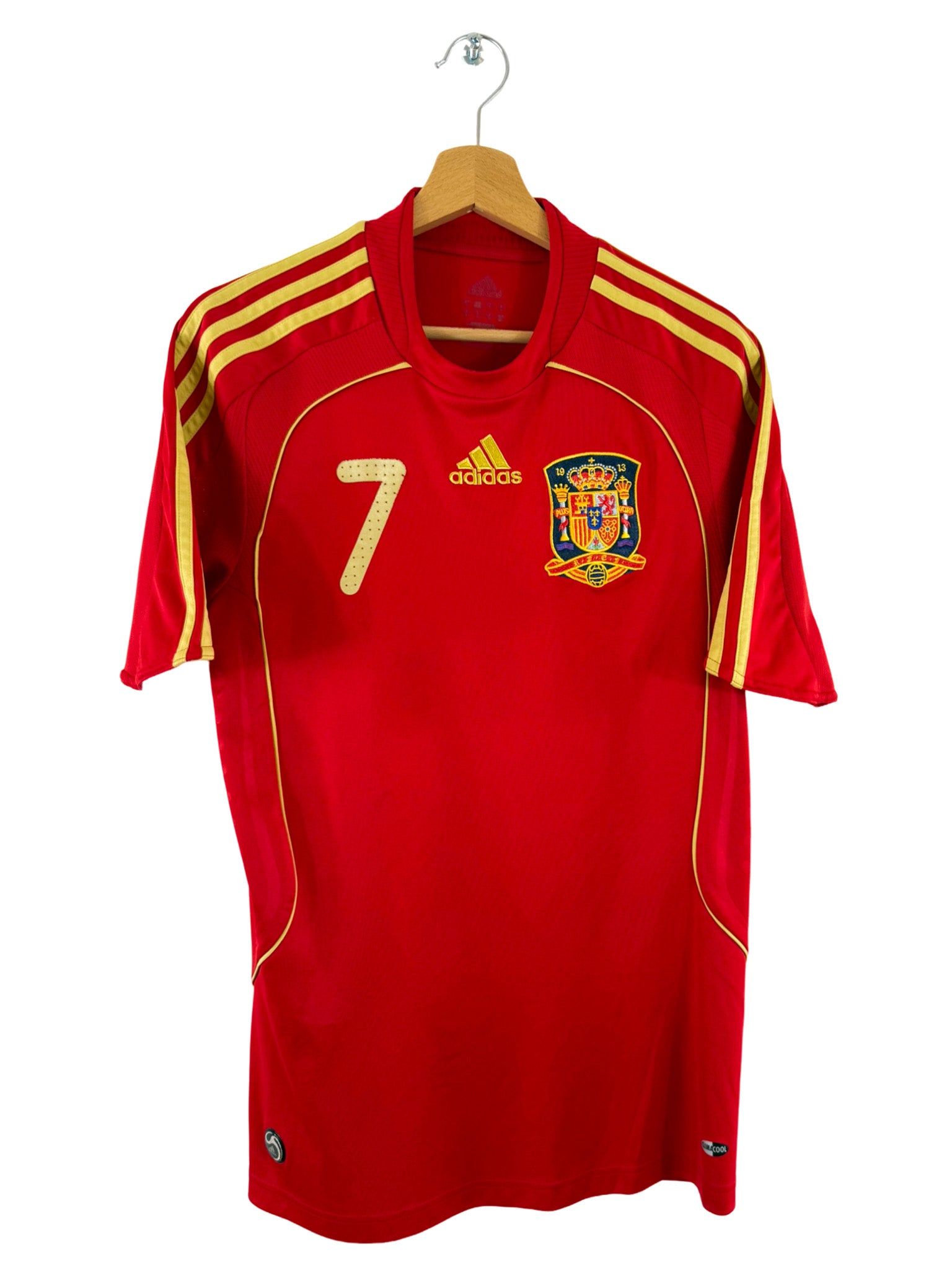 2008 - Maillot Espagne domicile [#7 David Villa] - S