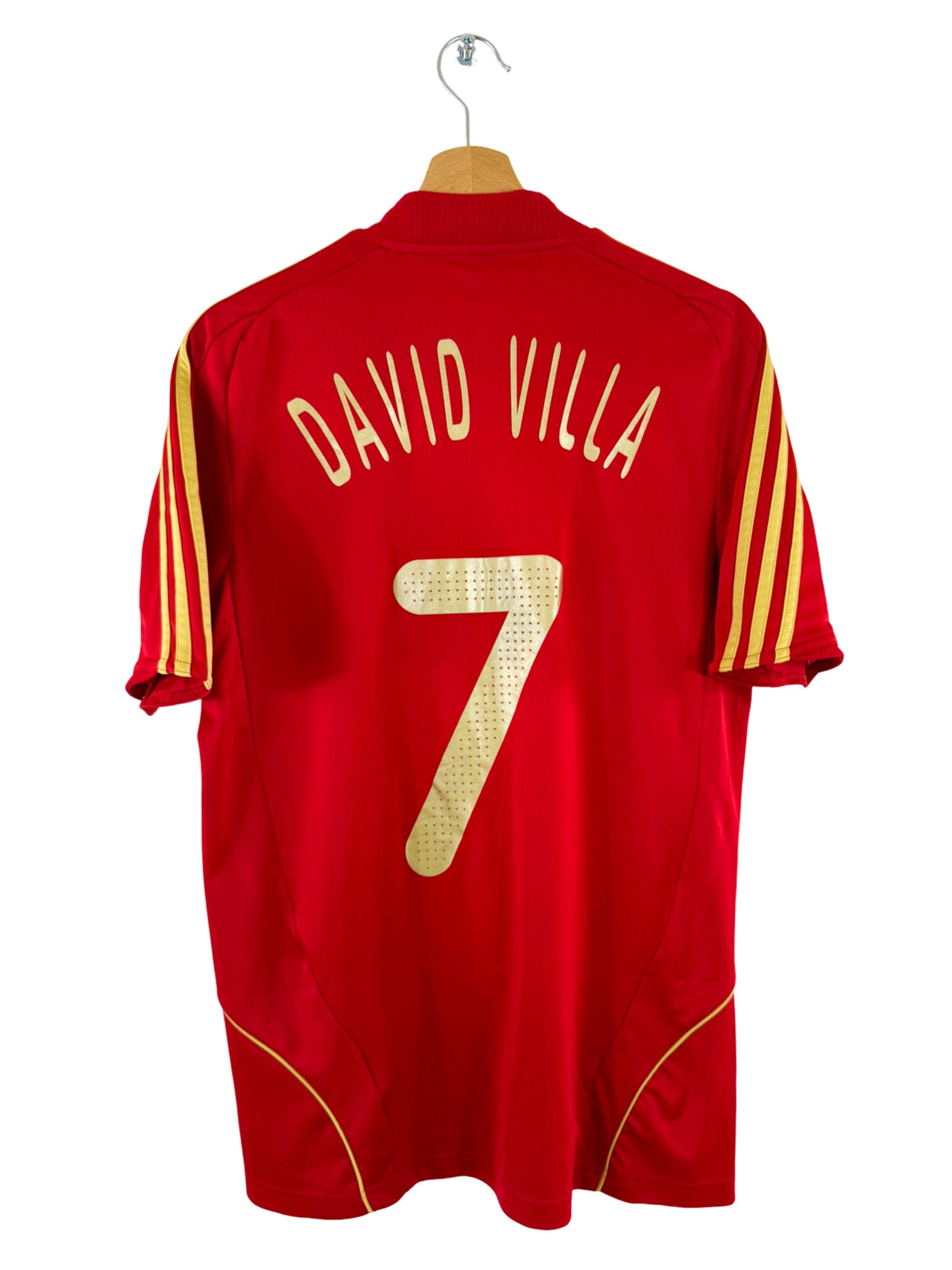 2008 - Maillot Espagne domicile [#7 David Villa] - S