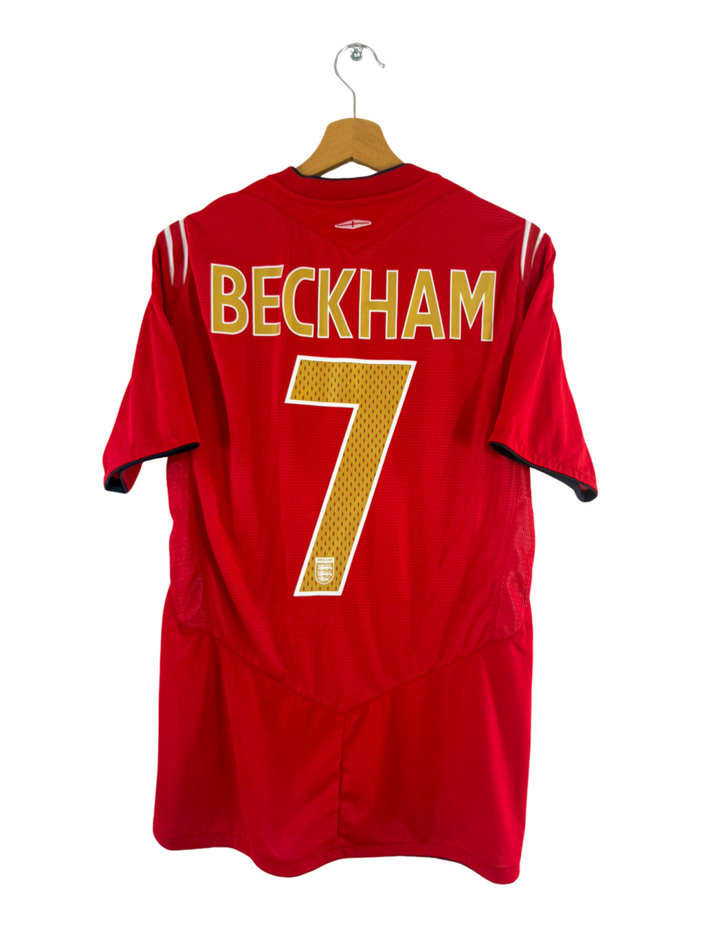 2006 - Camiseta visitante de Inglaterra [#7 Beckham] - M