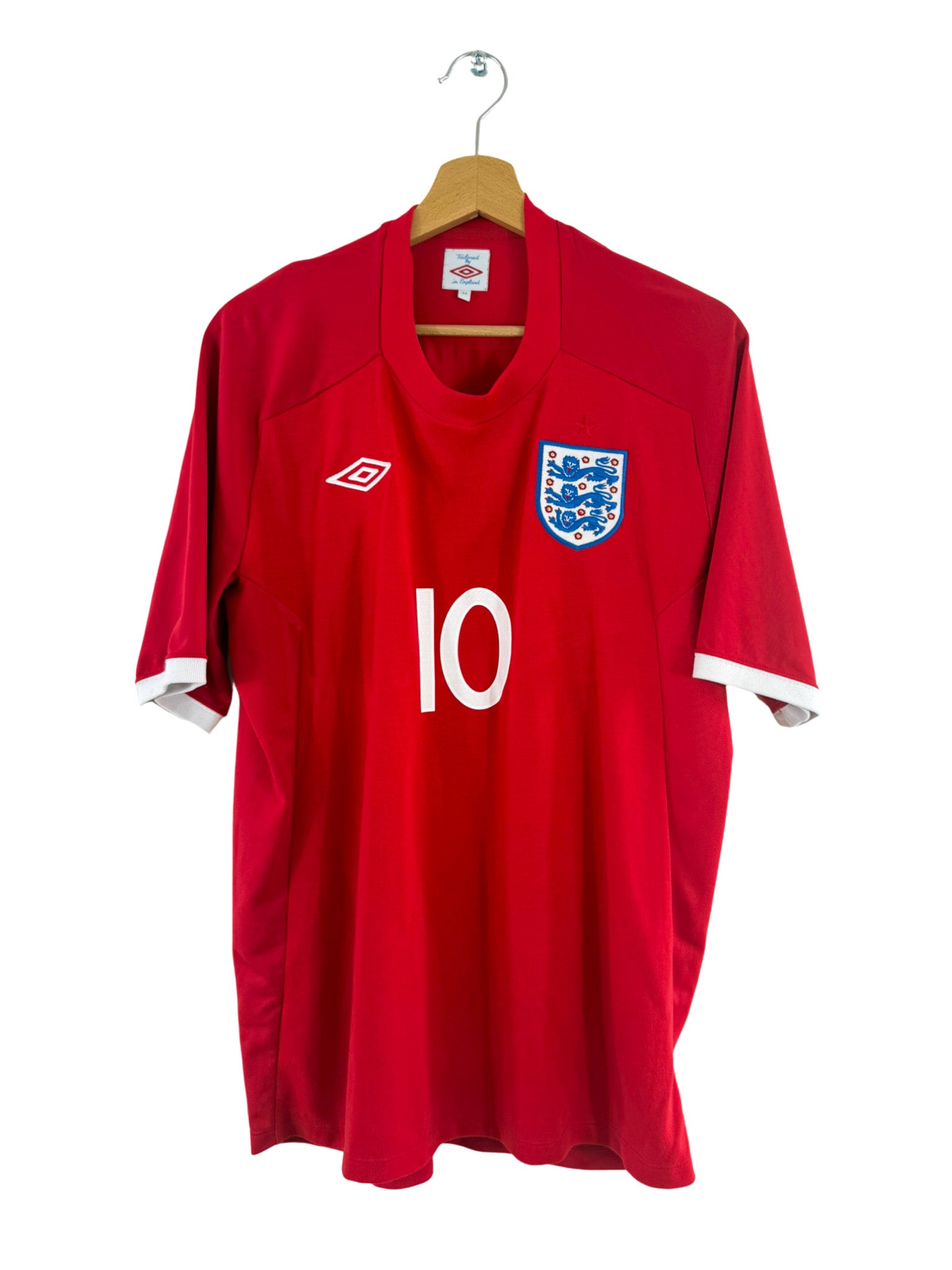 2010 - England Away Shirt [#10 Rooney] - M – Vista football shop