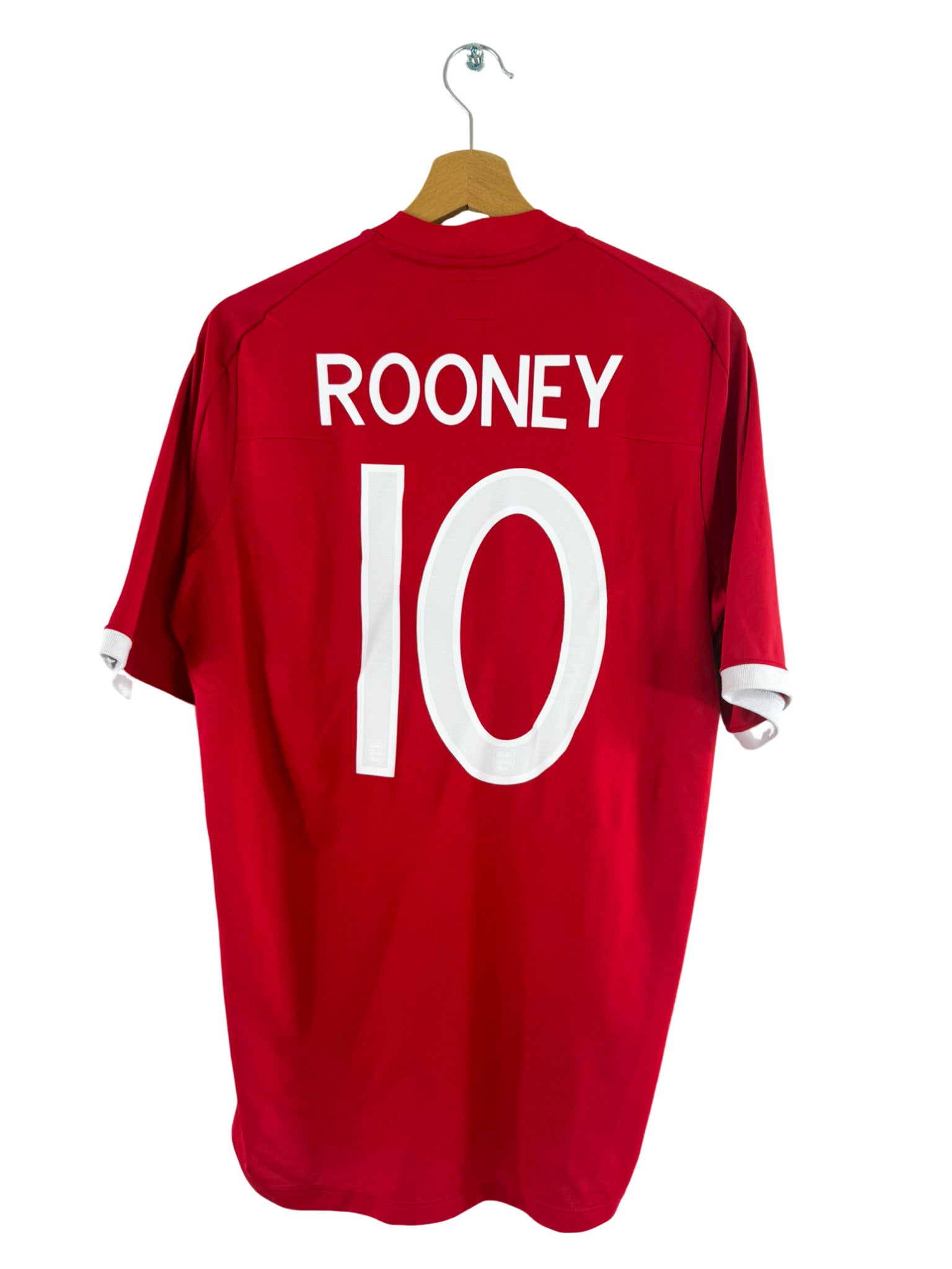 2010 - England Away Shirt [#10 Rooney] - M – Vista football shop