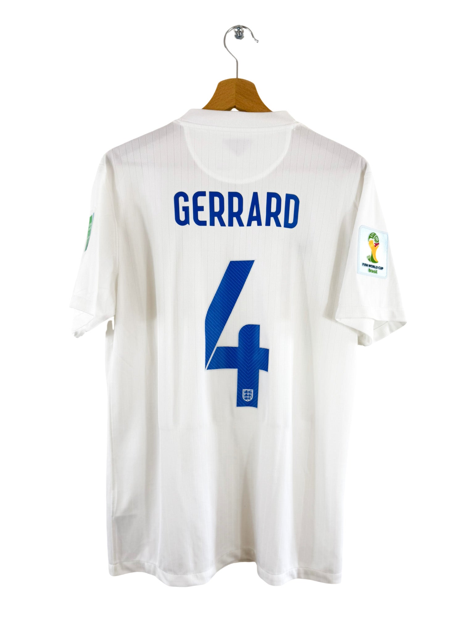 2014 - Maillot Angleterre domicile [#4 Gerrard] - M