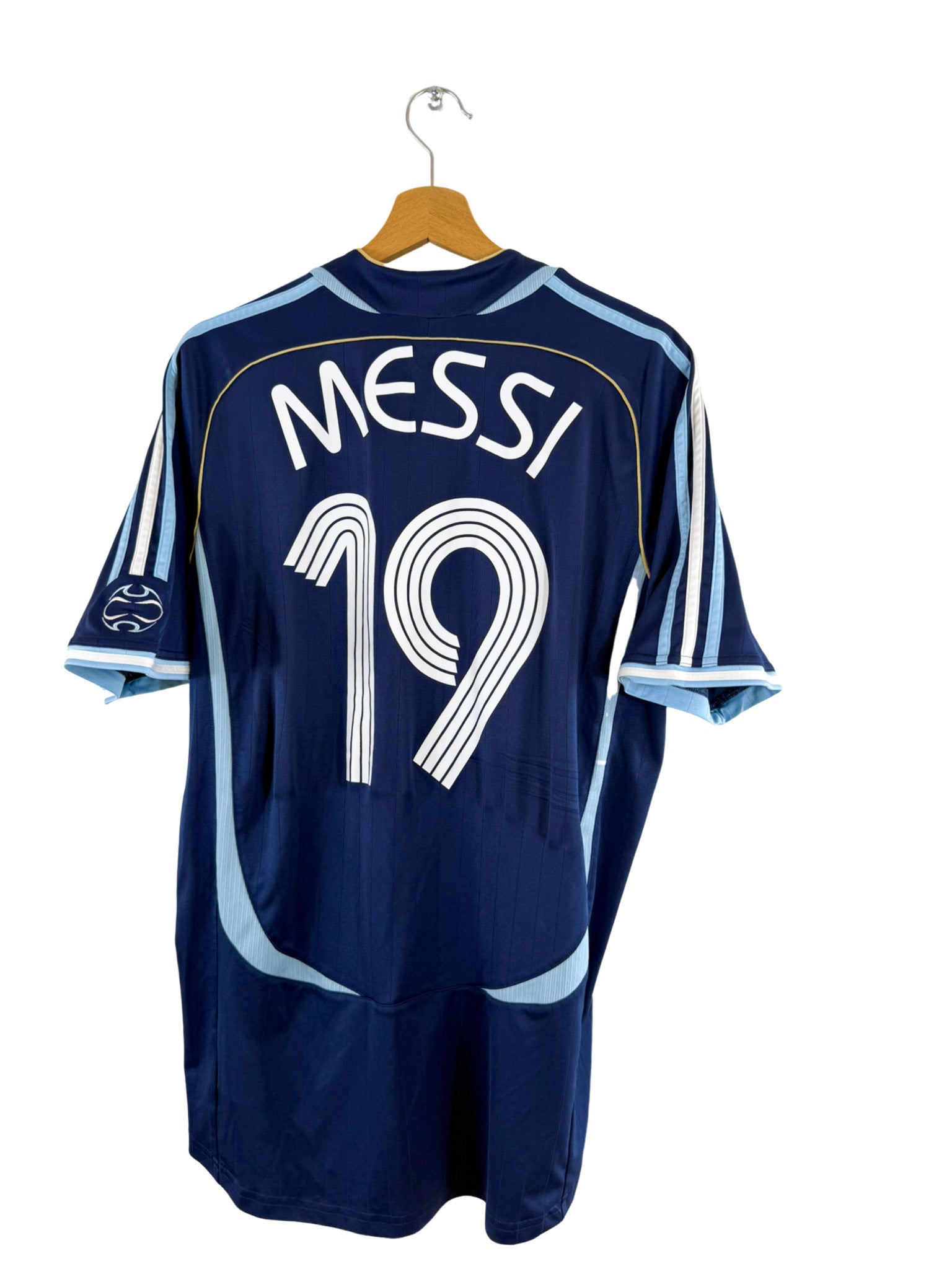 Lionel Messi Argentina Messi Jersey Number 19 2006 Argentina Away