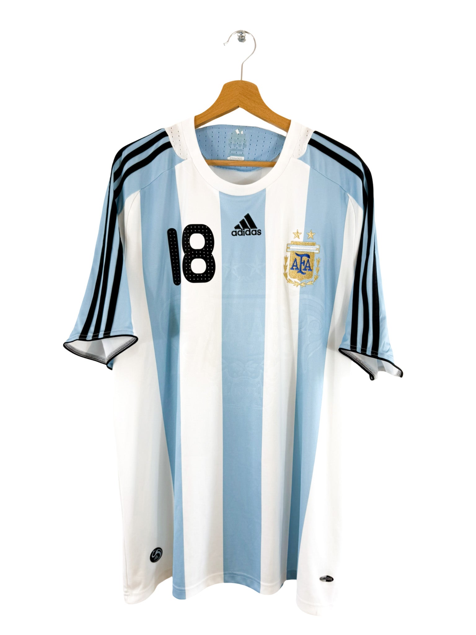 2008 - Maillot Argentine domicile [#18 Messi] - M