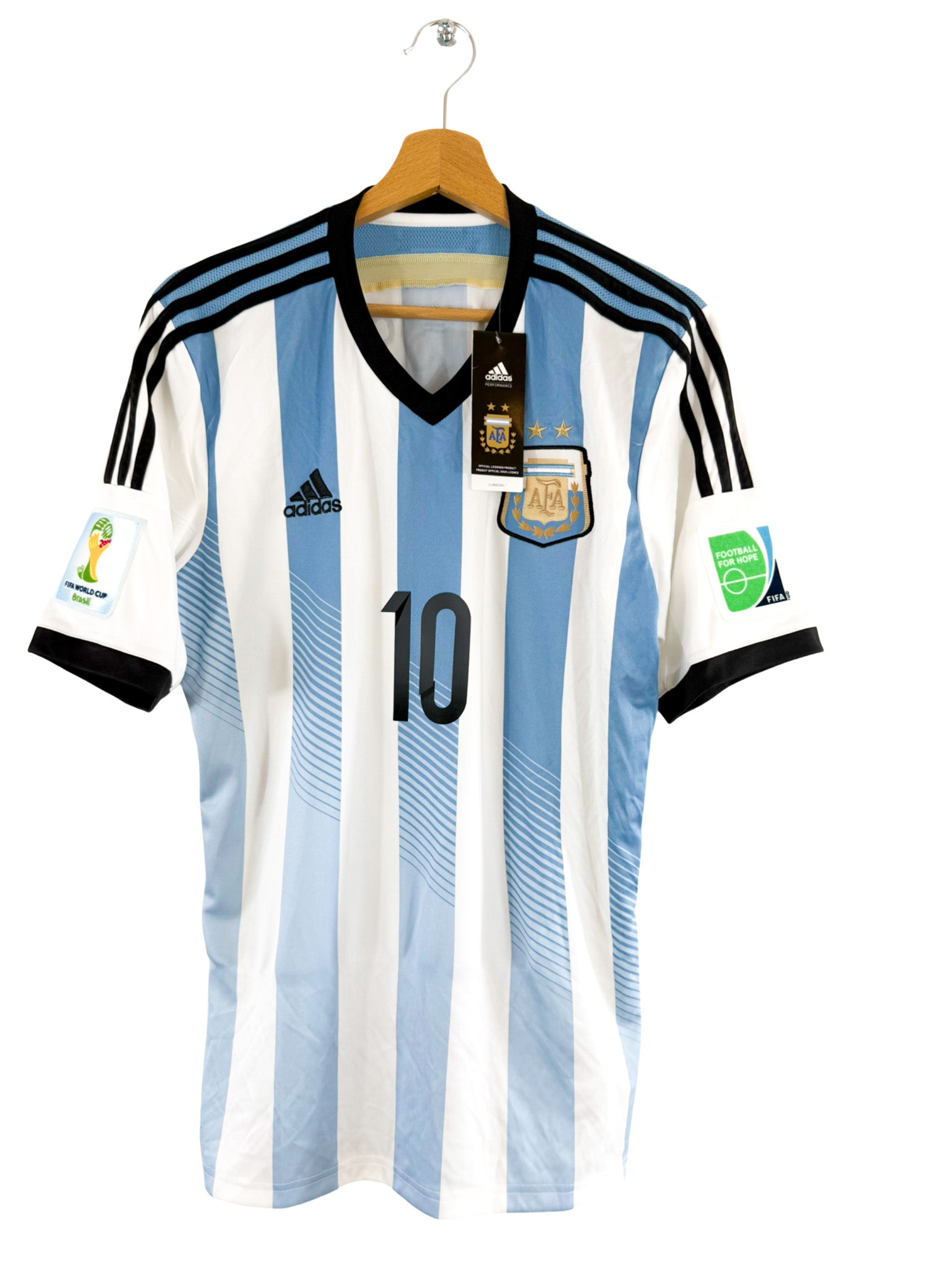 2014 - Maillot Argentine domicile [#10 Messi] *Neuf* - M