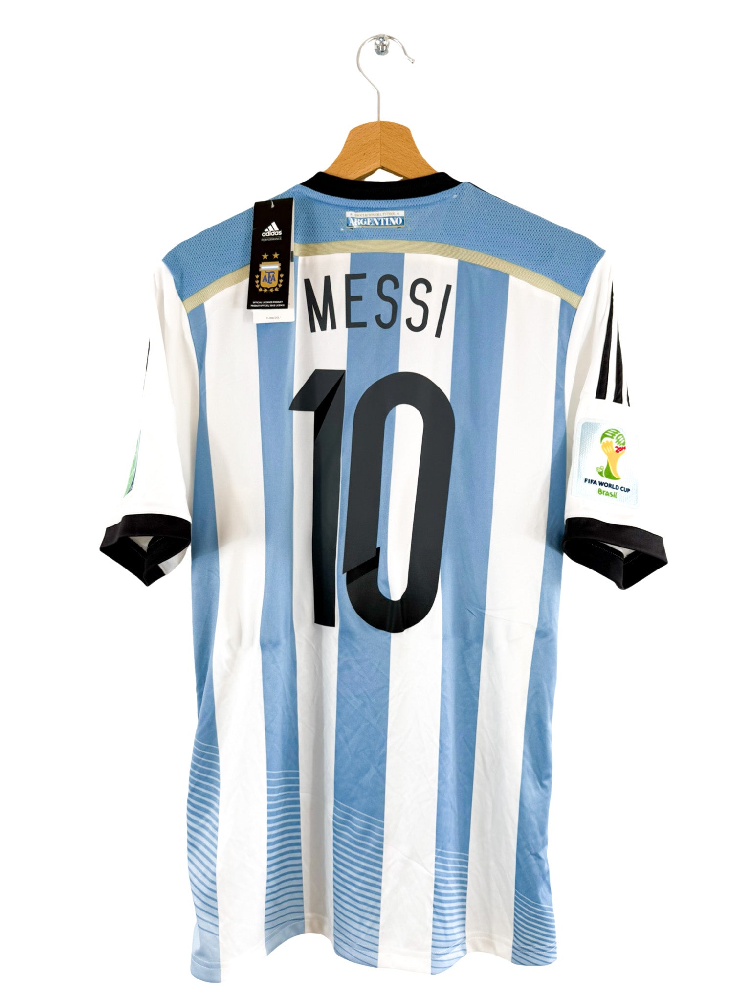2014 - Maillot Argentine domicile [#10 Messi] *Neuf* - M