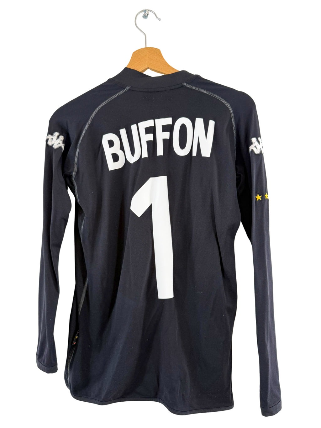 2000 - Camiseta de portero de Italia [#1 Buffon] - S