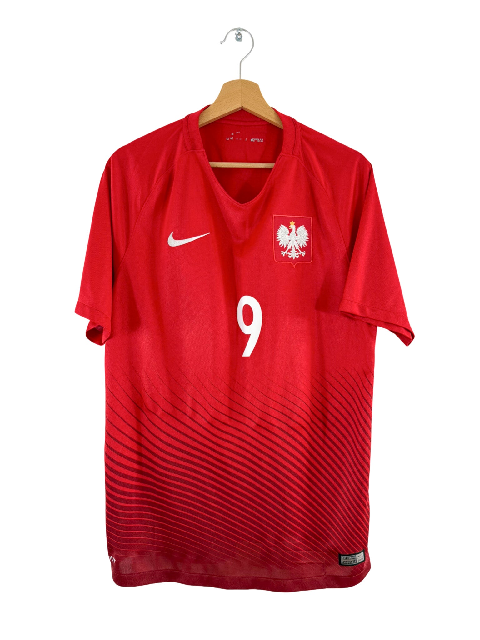 2018 - Maillot Pologne extérieur [#9 Lewandowski] - L