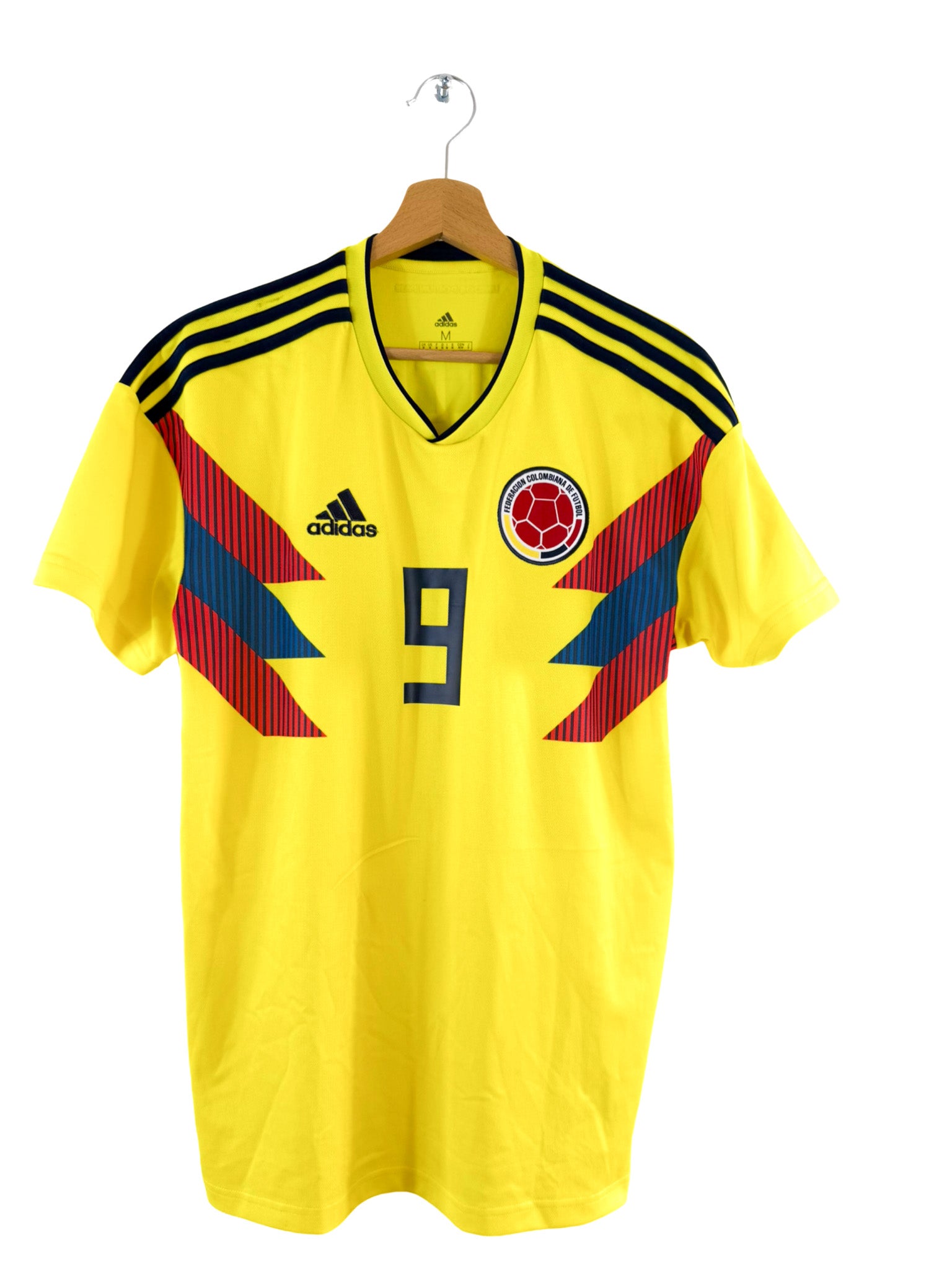 2018 - Colombia Home Jersey [#9 Falcao] Adidas - M