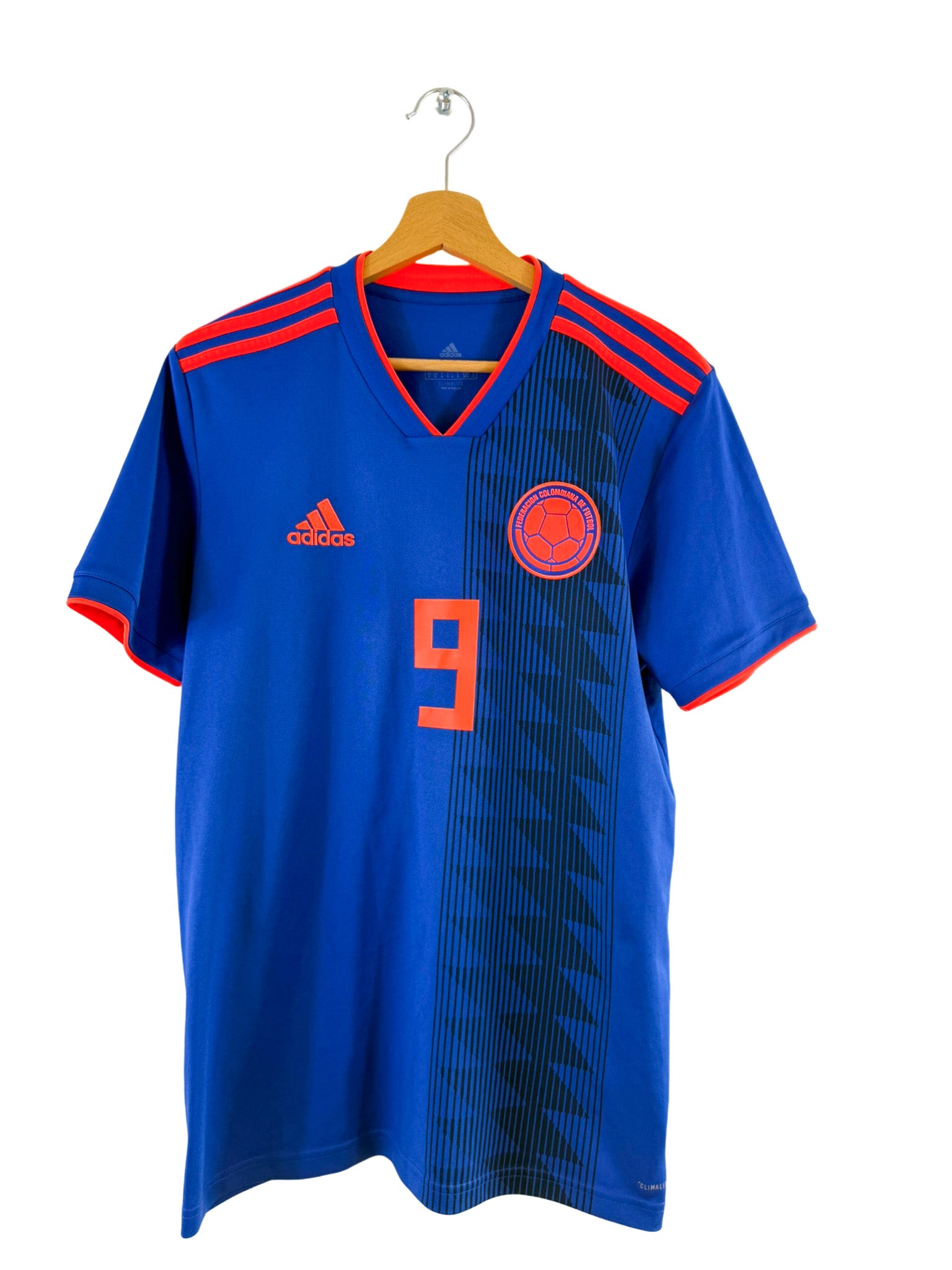 2018 - Colombia Away Jersey [#9 Falcao] Adidas - M