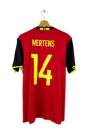 2016 - Belgium home shirt [#14 Mertens] - L