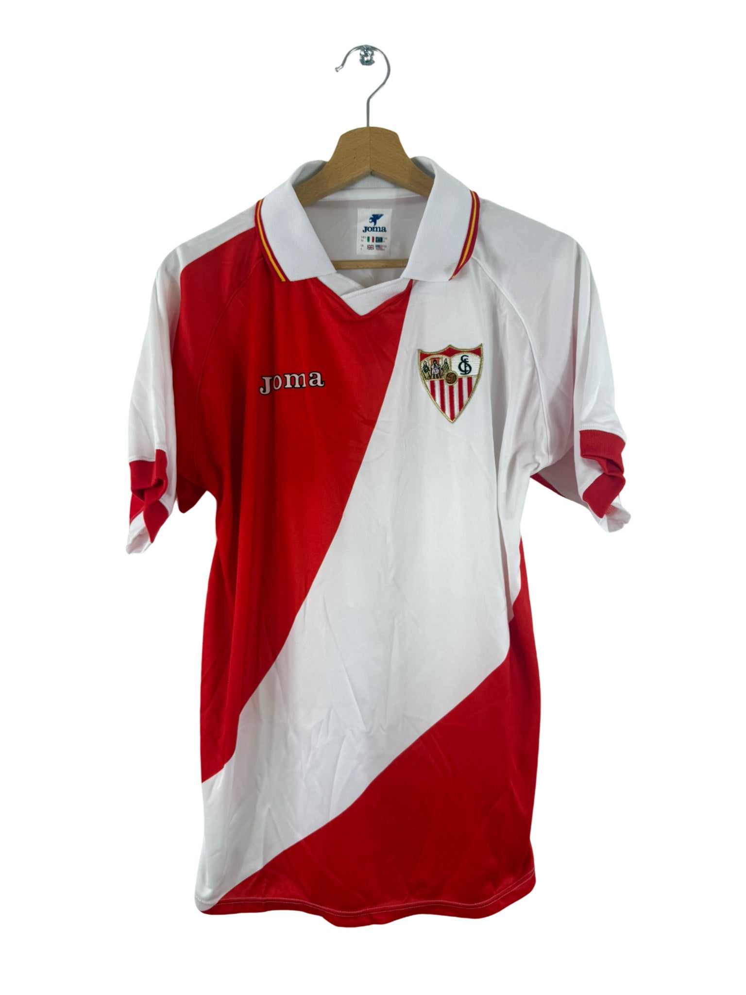 2004/2005 - Sevilla Home Shirt [#24 Pablo Alfaro] Joma - M