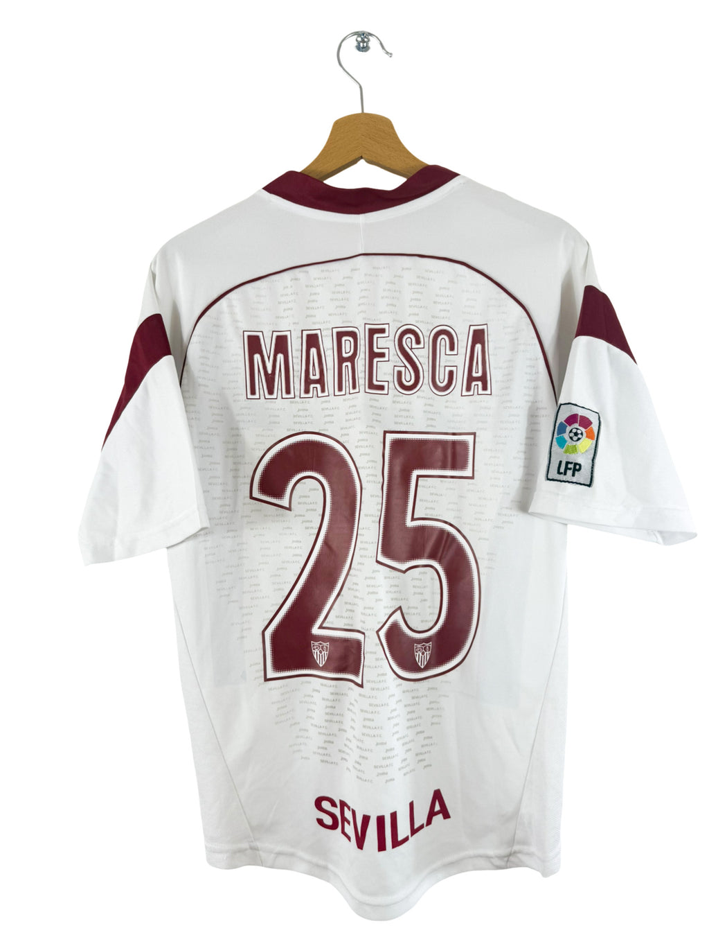 2005/2006 - Sevilla home jersey [#25 Maresca] - S