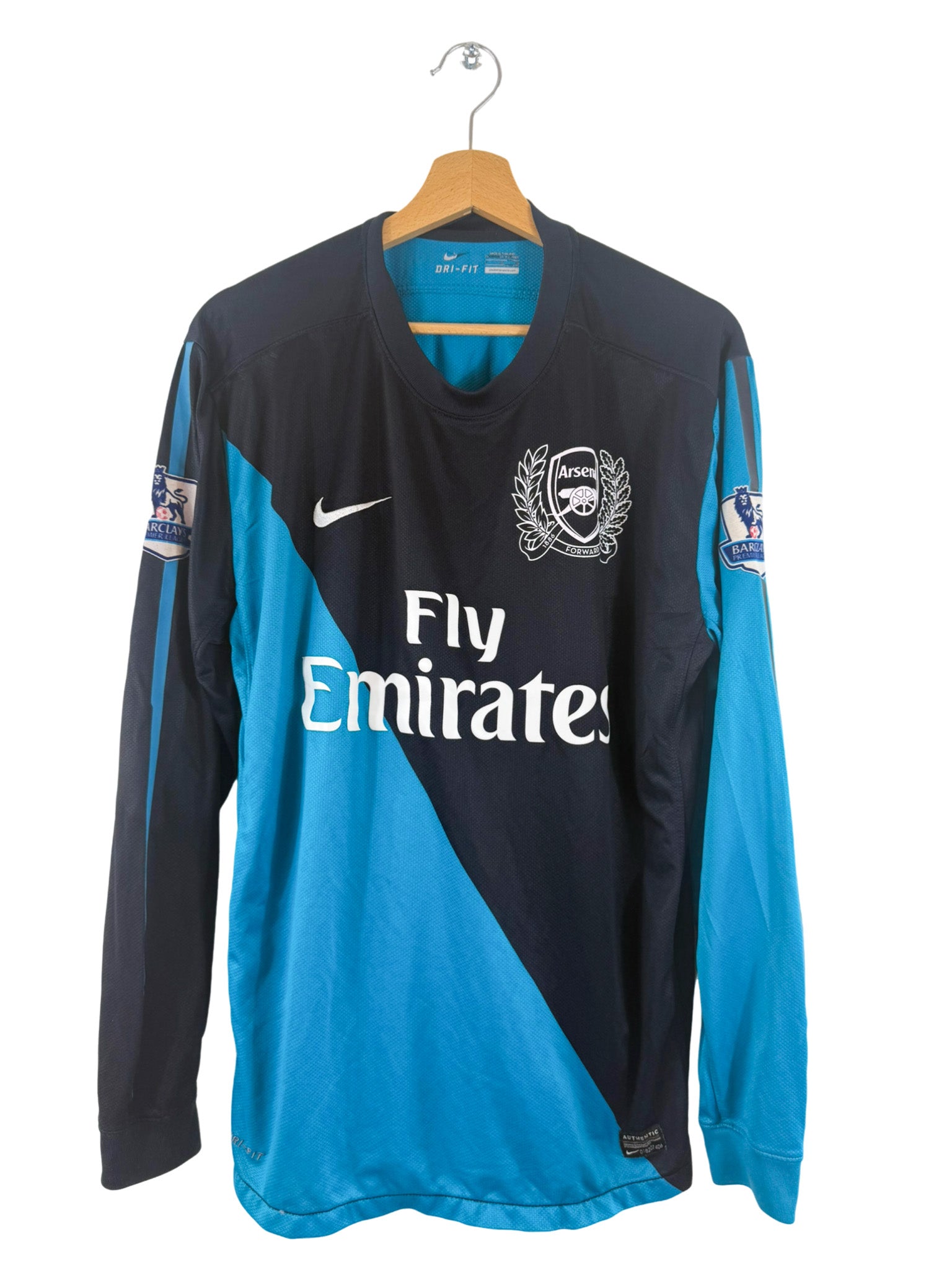 2011/2012 Arsenal Away Shirt [#12 Henry] Nike *Long Sleeve* - L