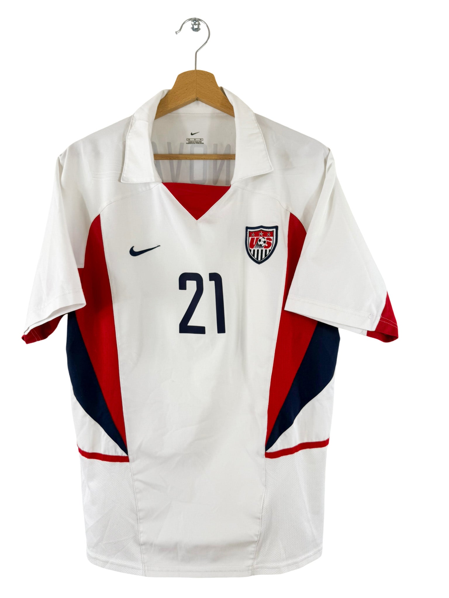 2002 - USA Home Jersey [#21 Donovan] Nike - M