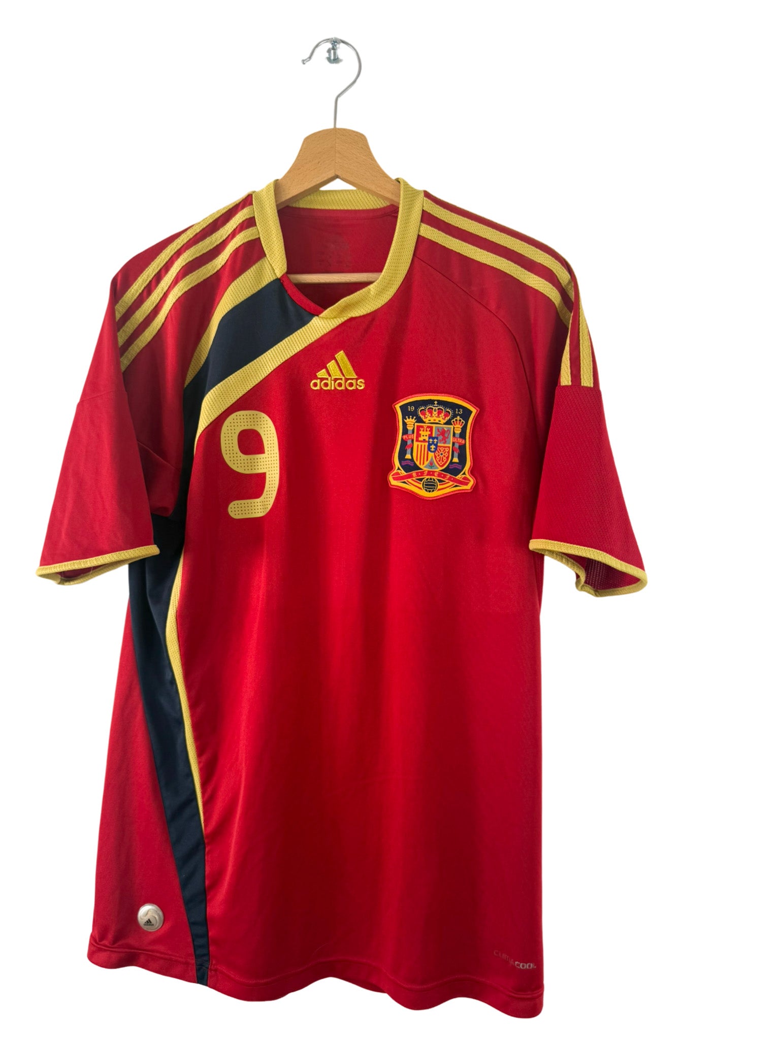 2008 - Maillot Espagne domicile [#9 Torres] - S