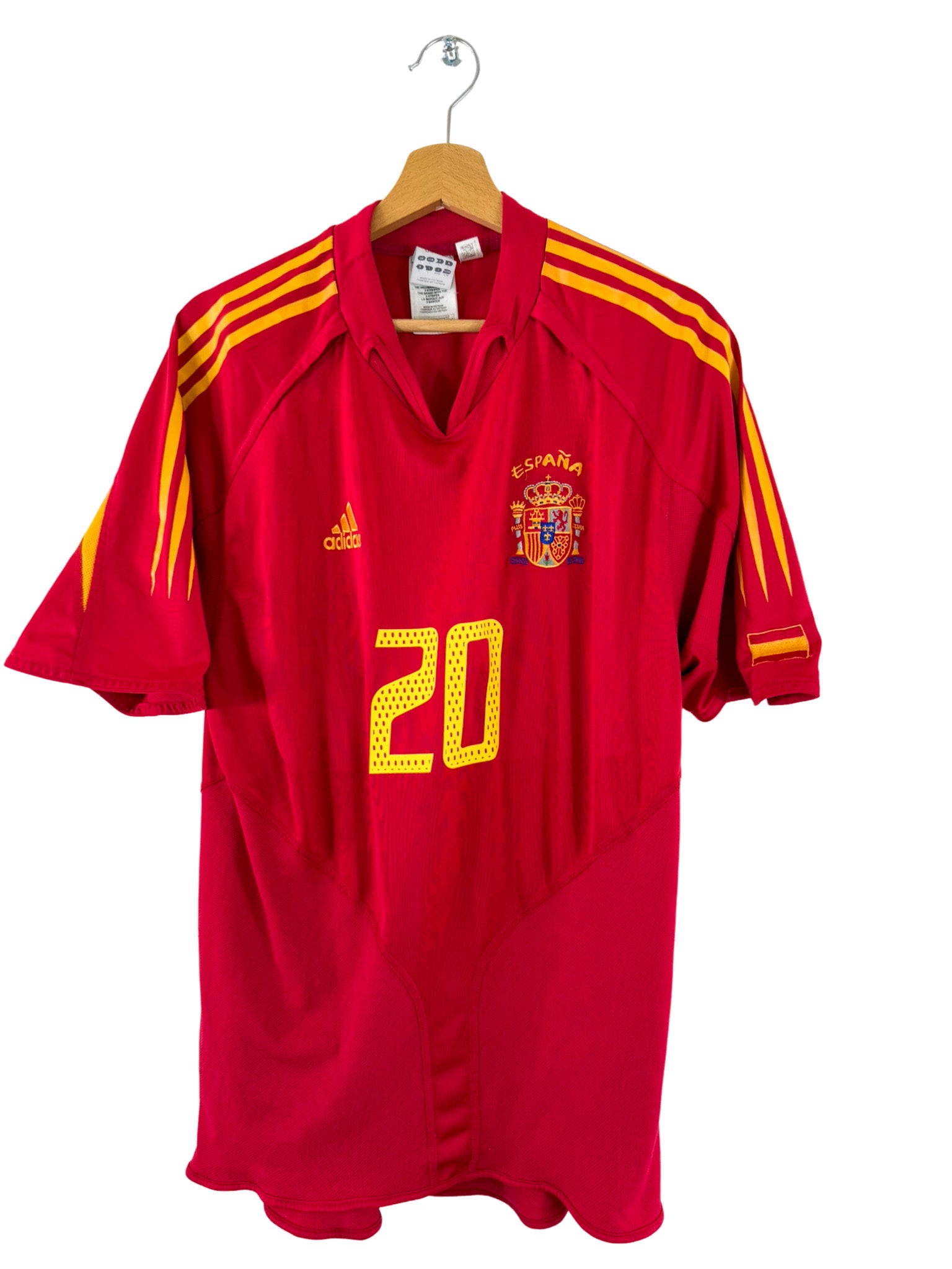 2004 - Maillot Espagne domicile [#20 Xavi] - L