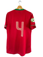 2012 - Portugal Home Jersey [#4] *Youth Team* *Pro* - L
