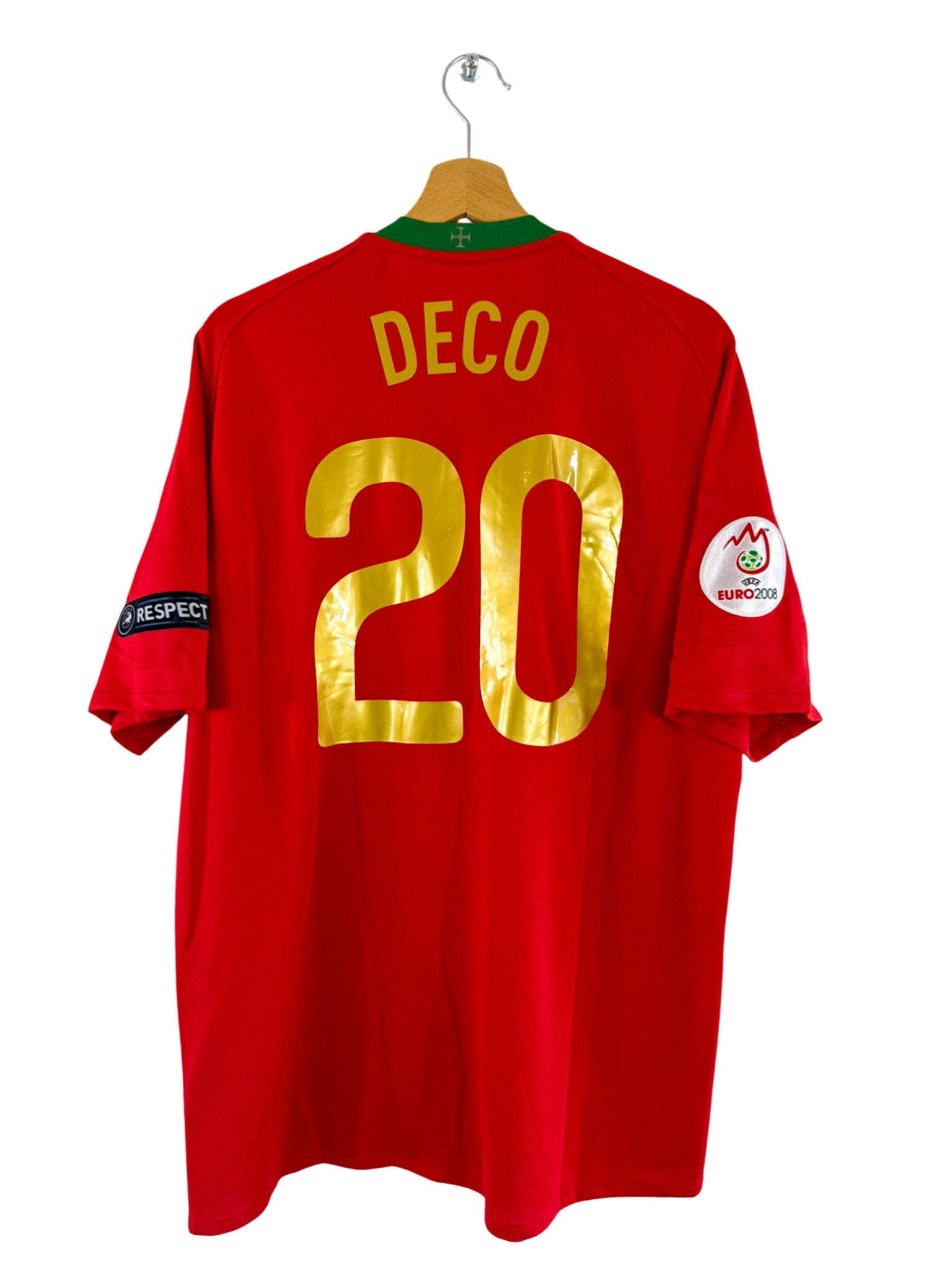 2008 - Maillot Portugal domicile [#20 Deco] - L