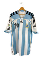 2006 - Argentina Home Jersey [#19 Messi] - XL