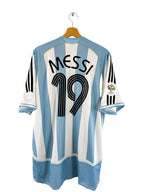 2006 - Argentina Home Jersey [#19 Messi] - XL