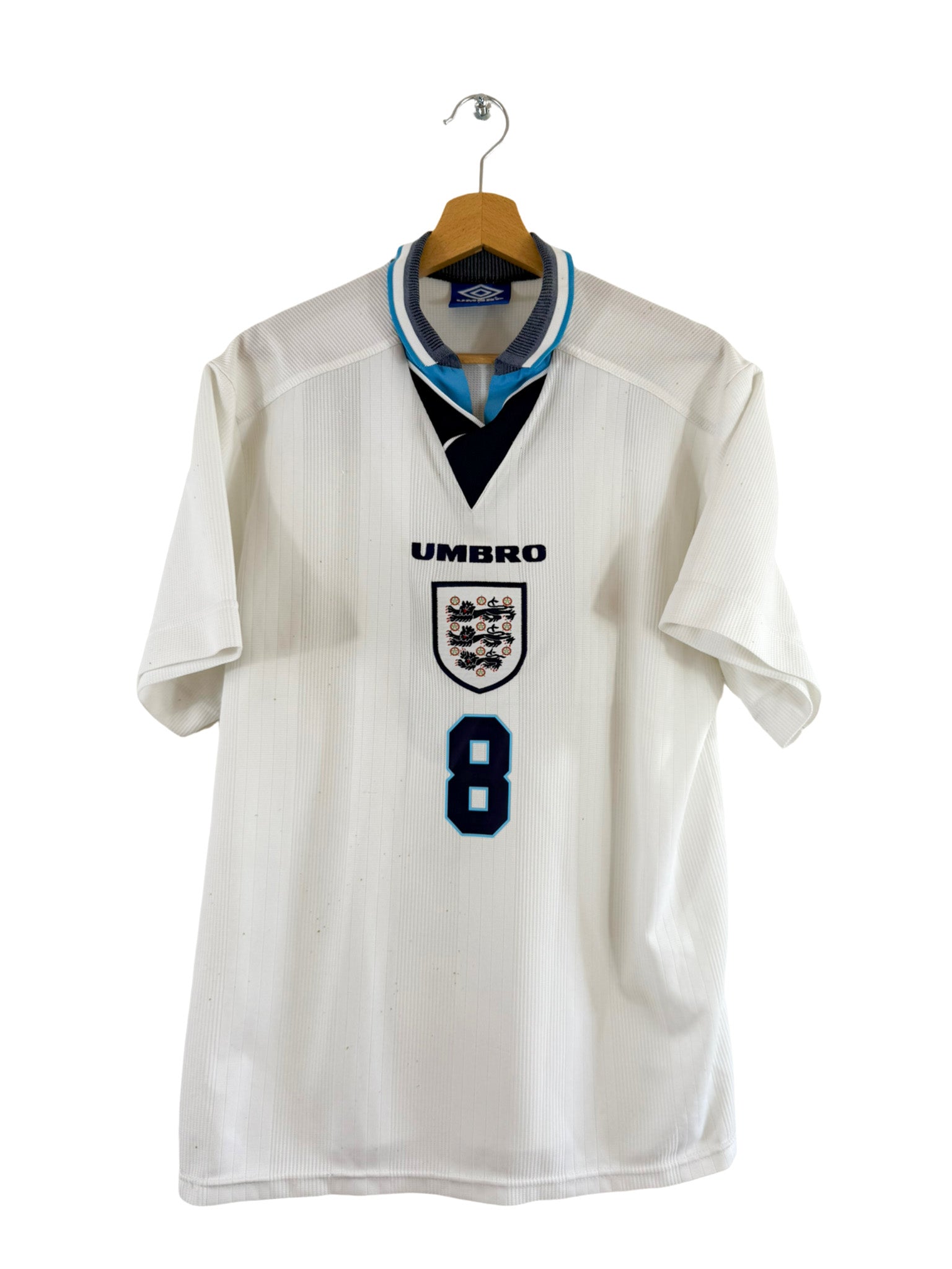 1995 - Maillot Angleterre domicile  [#8 Gascoigne] - L
