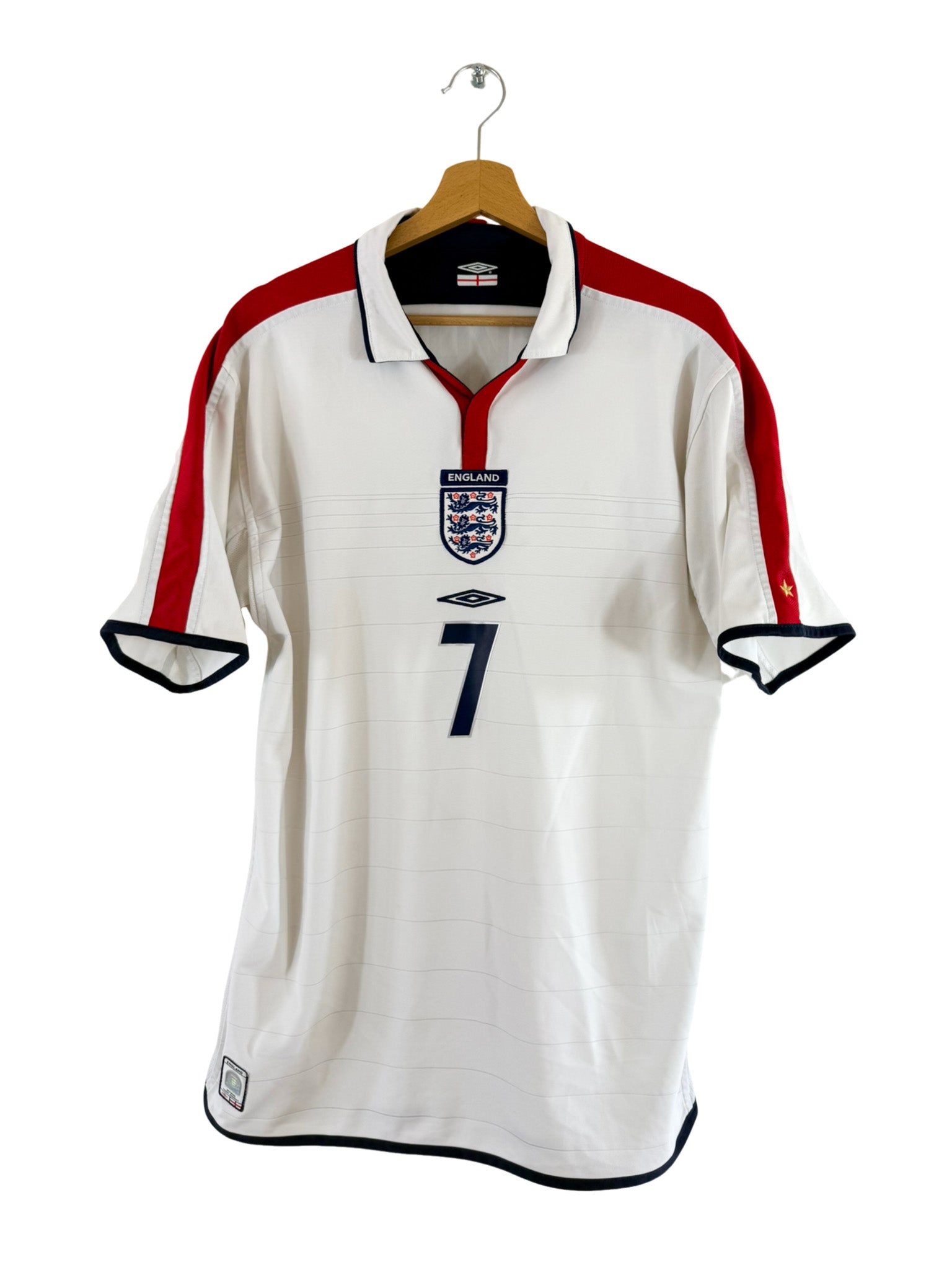 2004 - Maillot Angleterre domicile  [#7 Beckham] - L