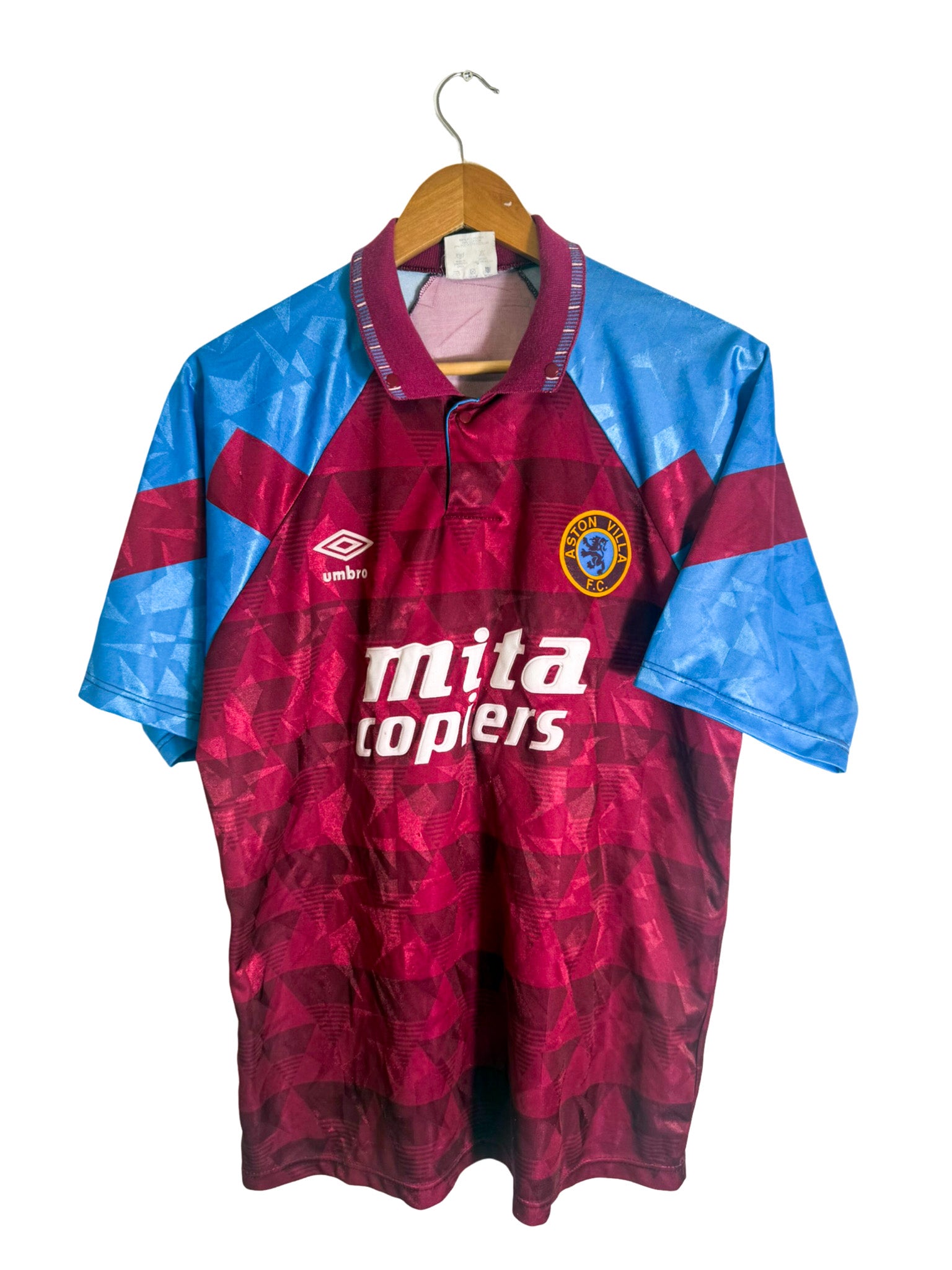 1990/1992 - Maillot Aston Villa extérieur - M