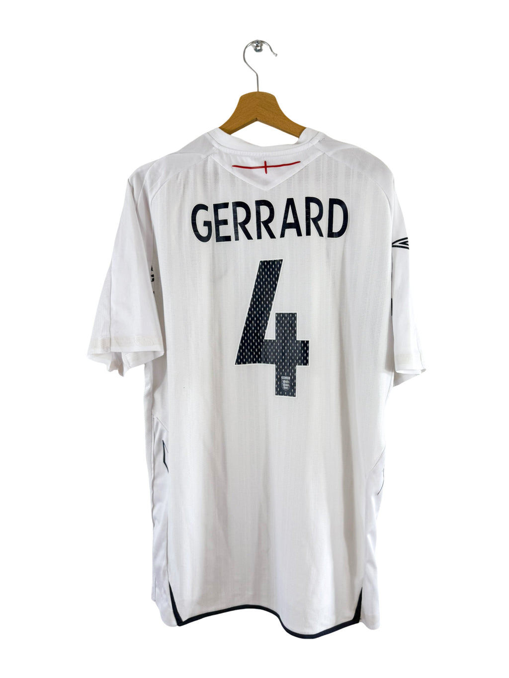 2008 - Maillot Angleterre domicile [#4 Gerrard] - XL