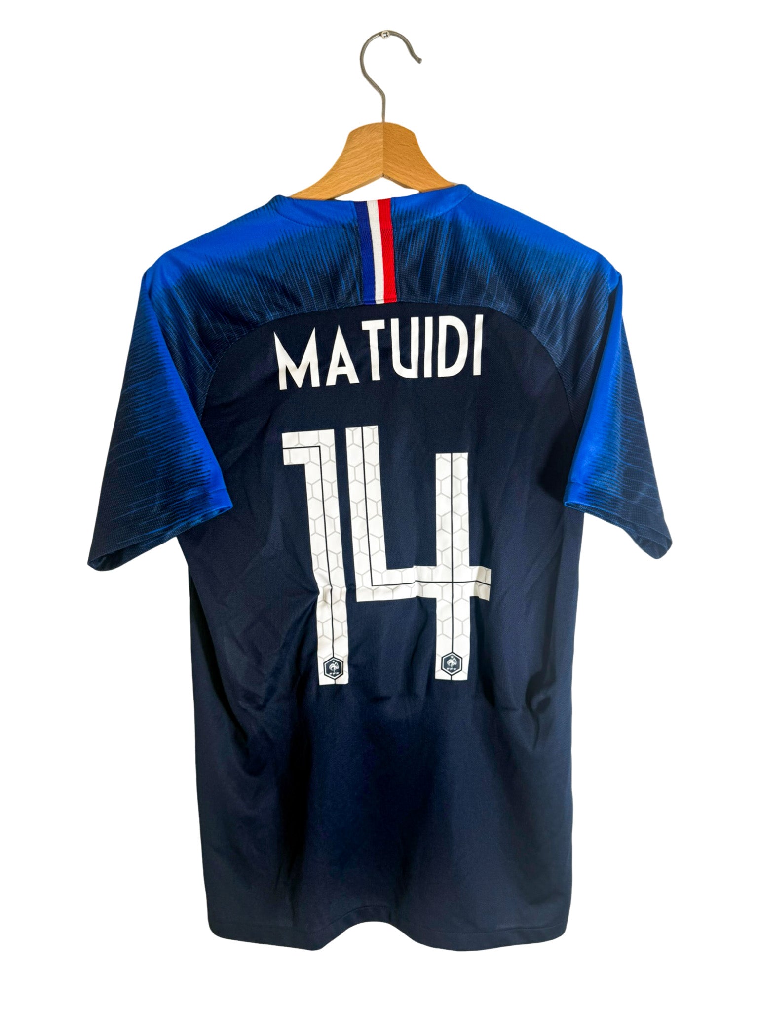 2018 - Maillot Équipe de France domicile [#14 MATUIDI] - S