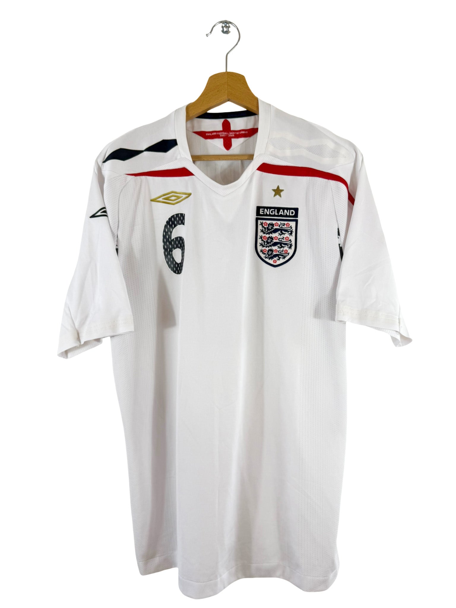 2008 - Maillot Angleterre domicile [#6 Terry] - L