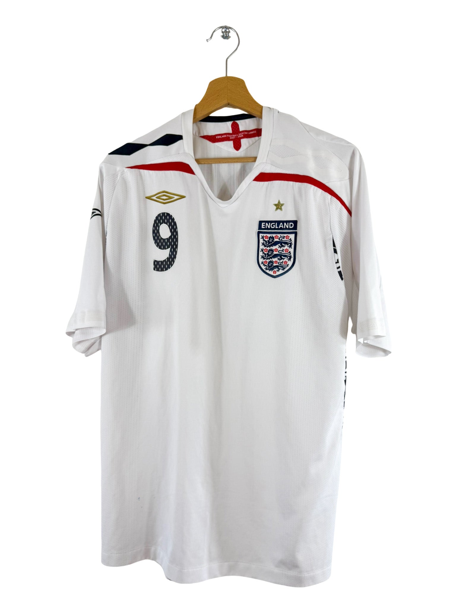 2008 Maillot Angleterre domicile  [#9 Rooney] - XL