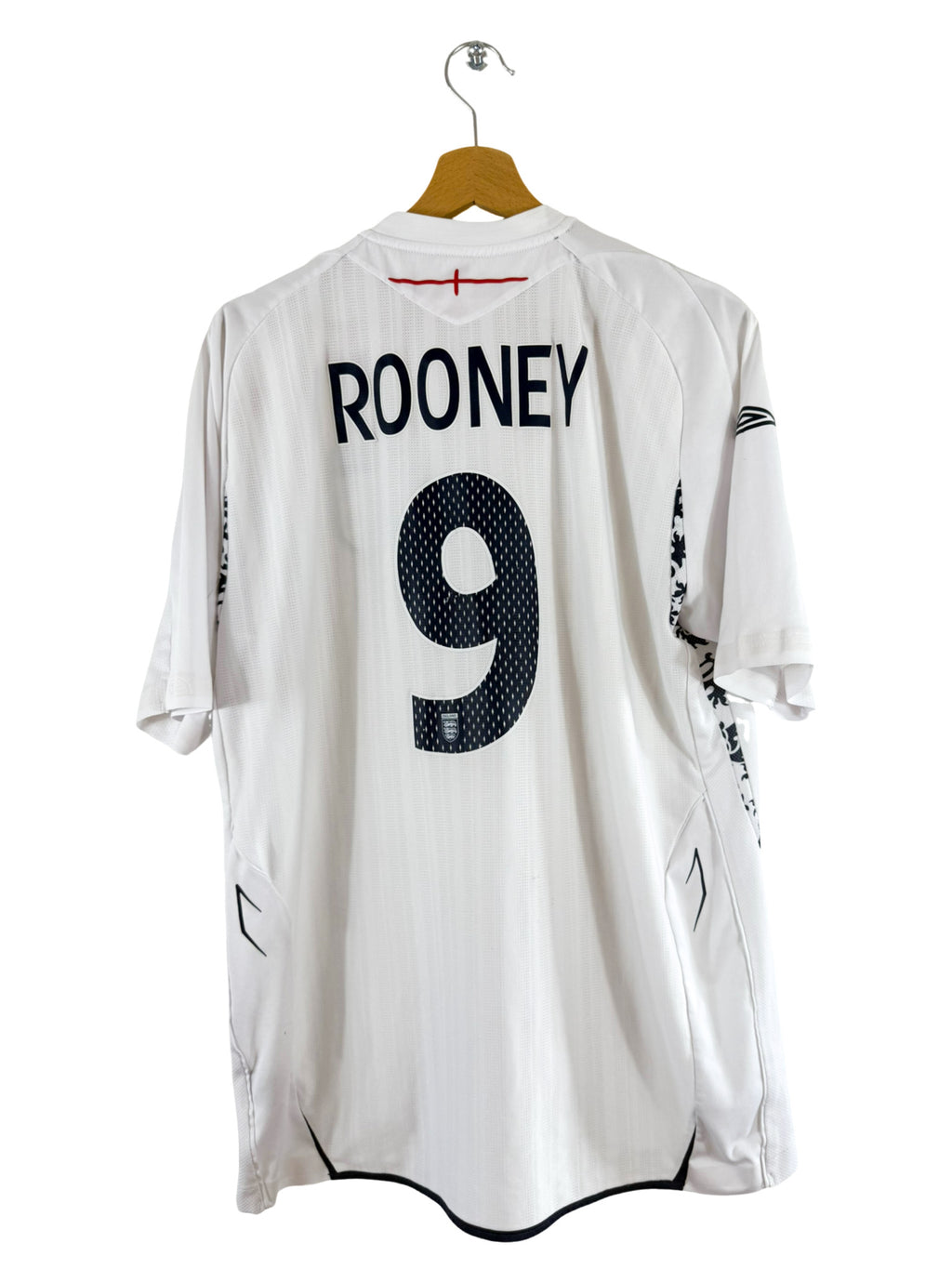 2008 Maillot Angleterre domicile  [#9 Rooney] - XL