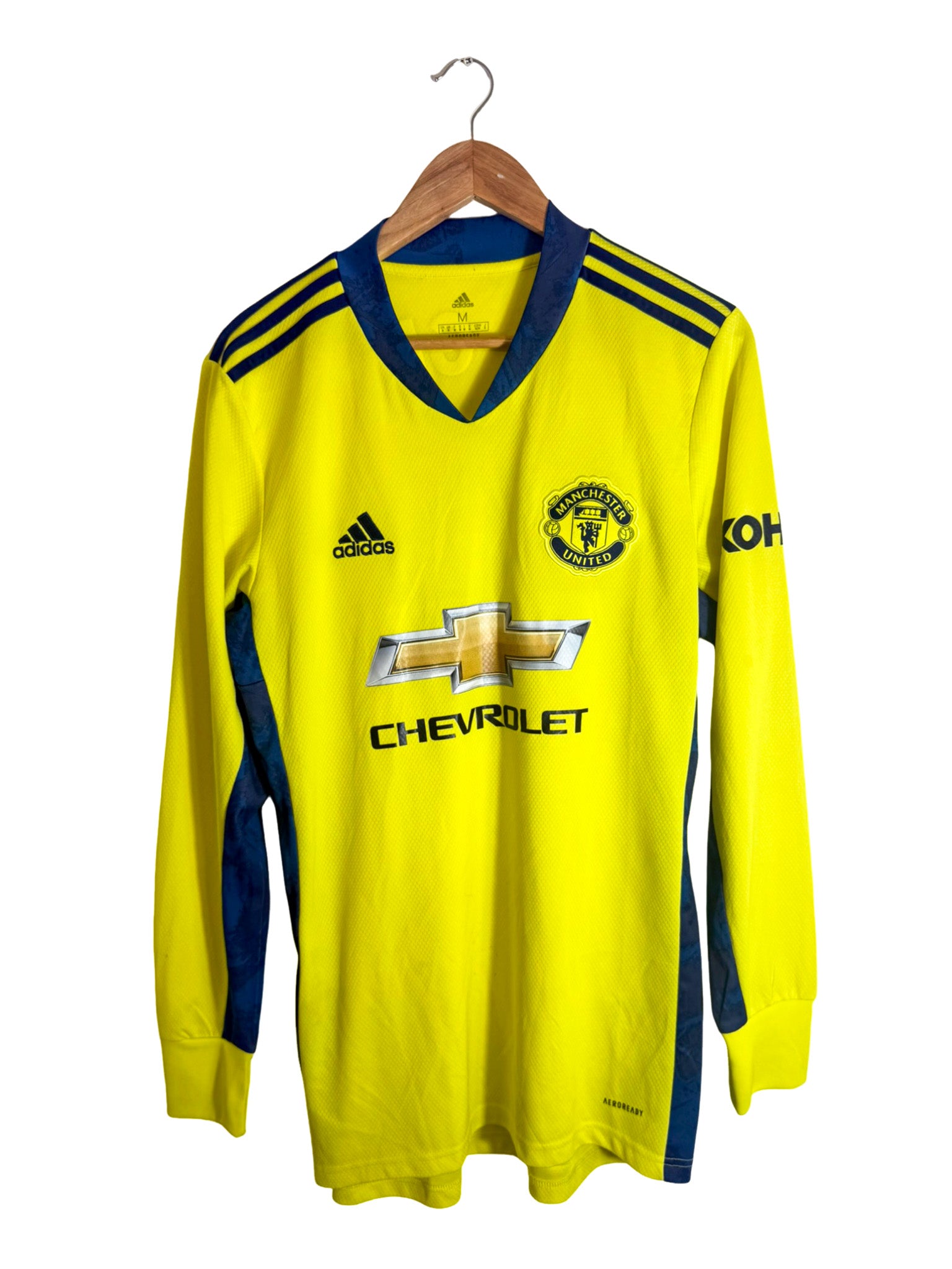 2020/2021 - Manchester United Goalkeeper Long-Sleeved Shirt [#1 DE GEA] - M