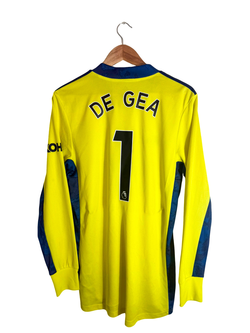 2020/2021 - Manchester United Goalkeeper Long-Sleeved Shirt [#1 DE GEA] - M