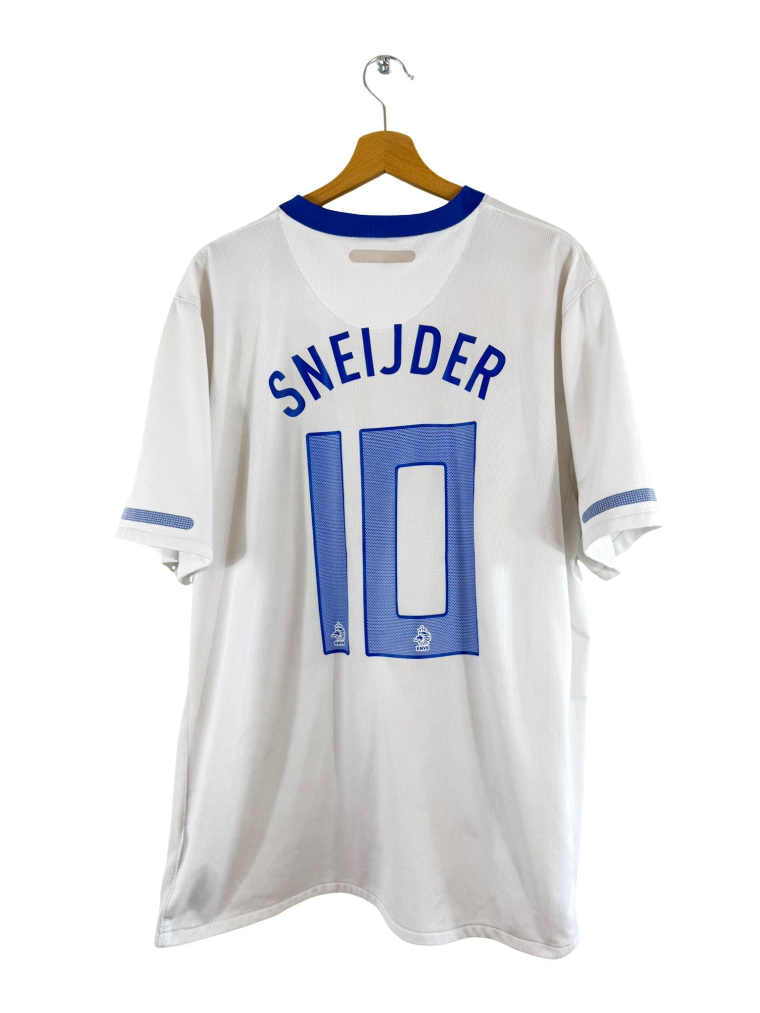 2010 - Camiseta visitante de Países Bajos [#10 Sneijder] Nike - Talla 2XL
