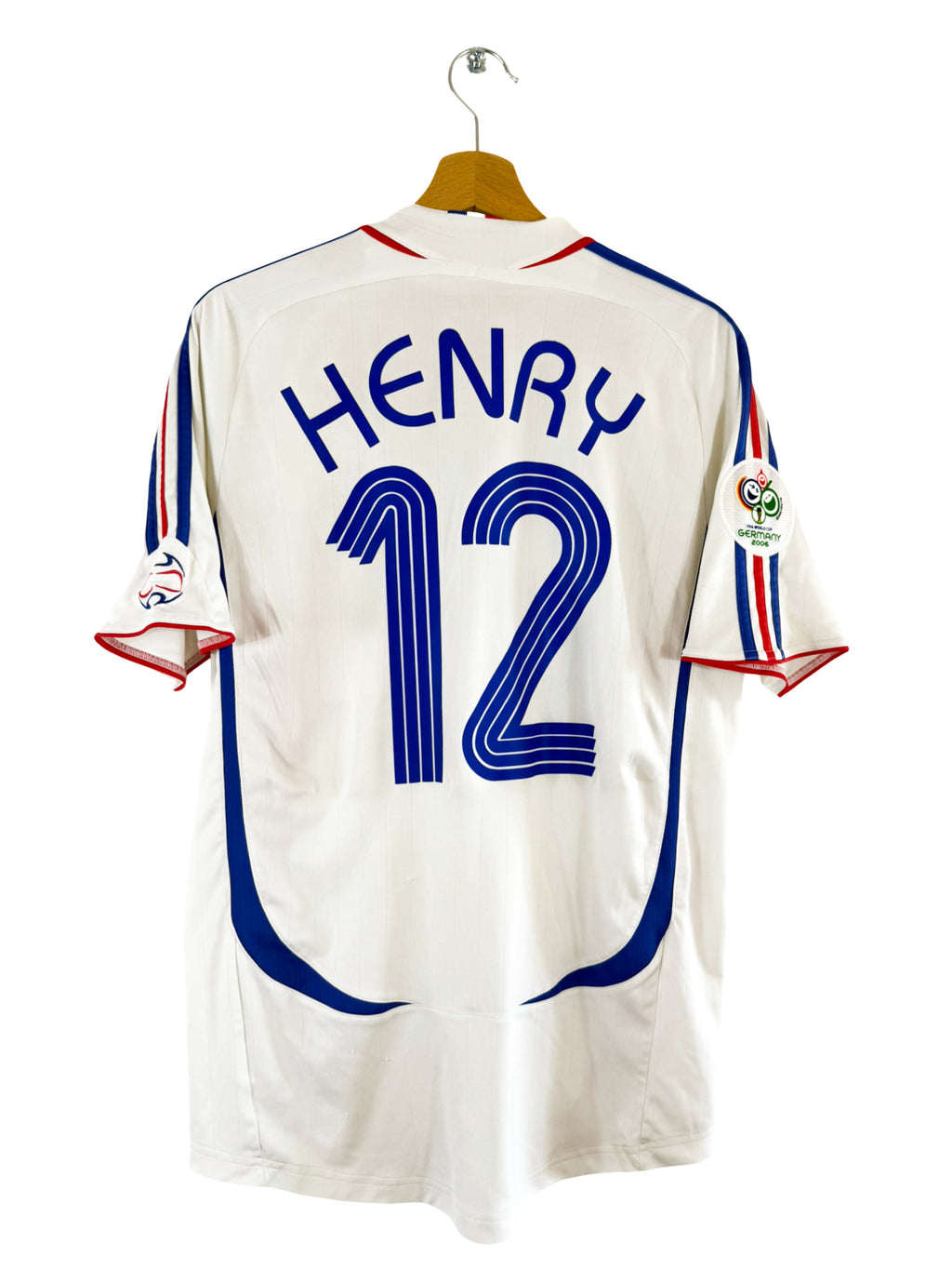 2006 - France away jersey [#12 Henry] - M