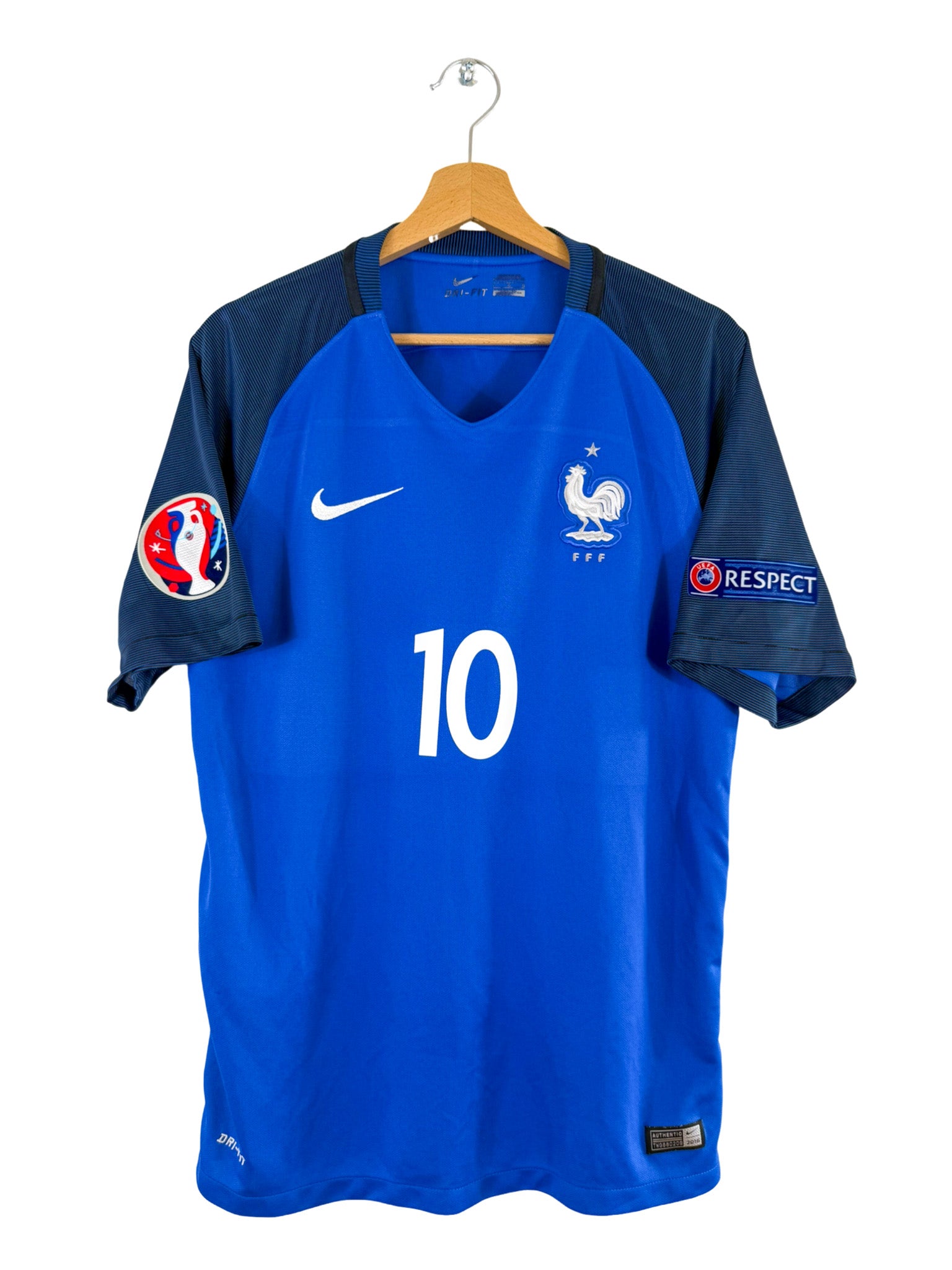 2016 - Maillot France domicile [#10 Gignac] - L