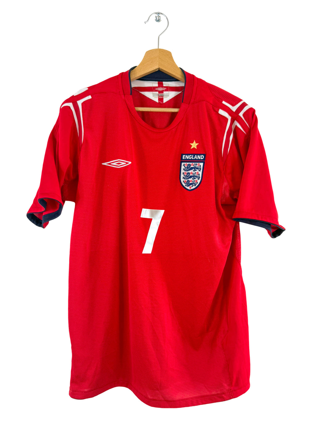 2004 - Maillot  Angleterre extérieur  [#7 Beckham] - M