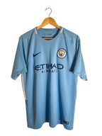 2017/2018 - Camiseta Manchester City local [#17 DE BRUYNE] - XL