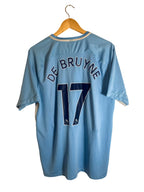 2017/2018 - Camiseta Manchester City local [#17 DE BRUYNE] - XL