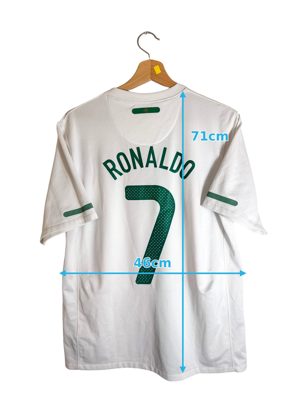 2010 - Camiseta Portugal visitante [#7 RONALDO] - M