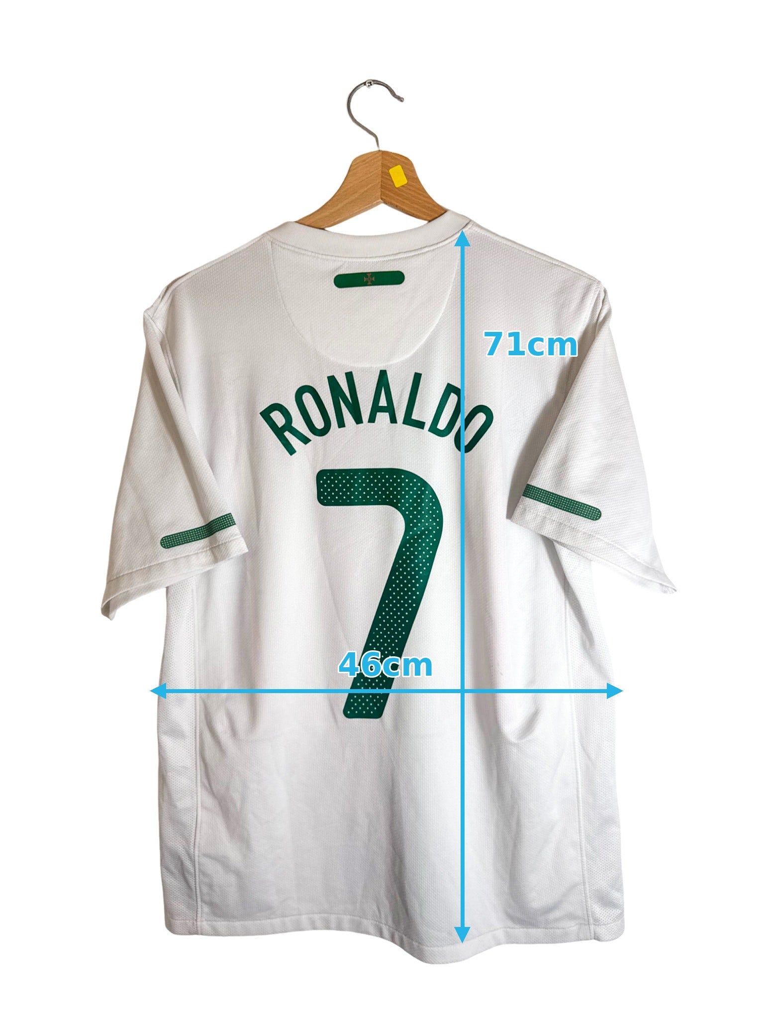 2010 - Camiseta Portugal visitante [#7 RONALDO] - M